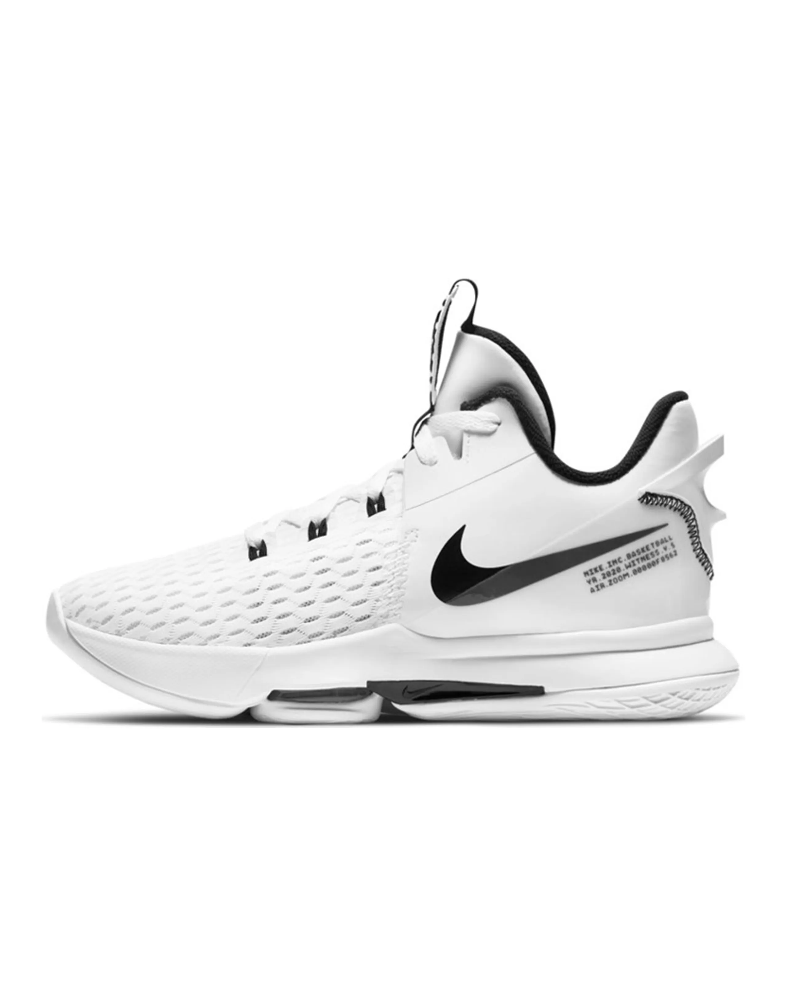 Nike LeBron Witness 5 EP 'White Black'