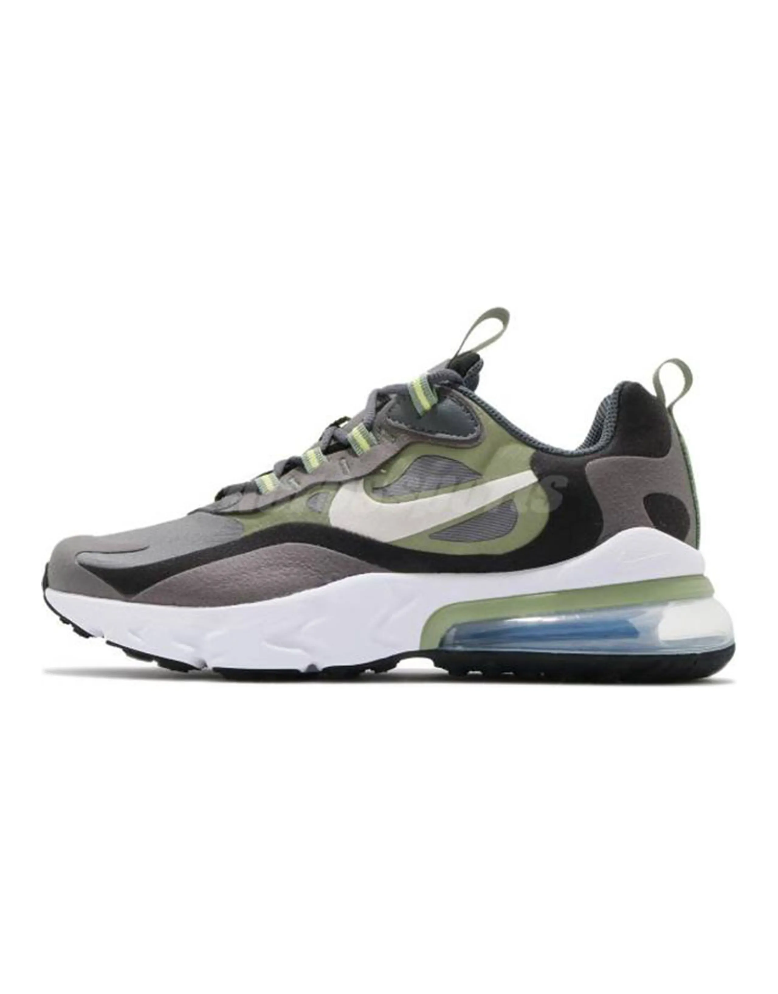 Nike Air Max 270 React Iron Grey Green GS