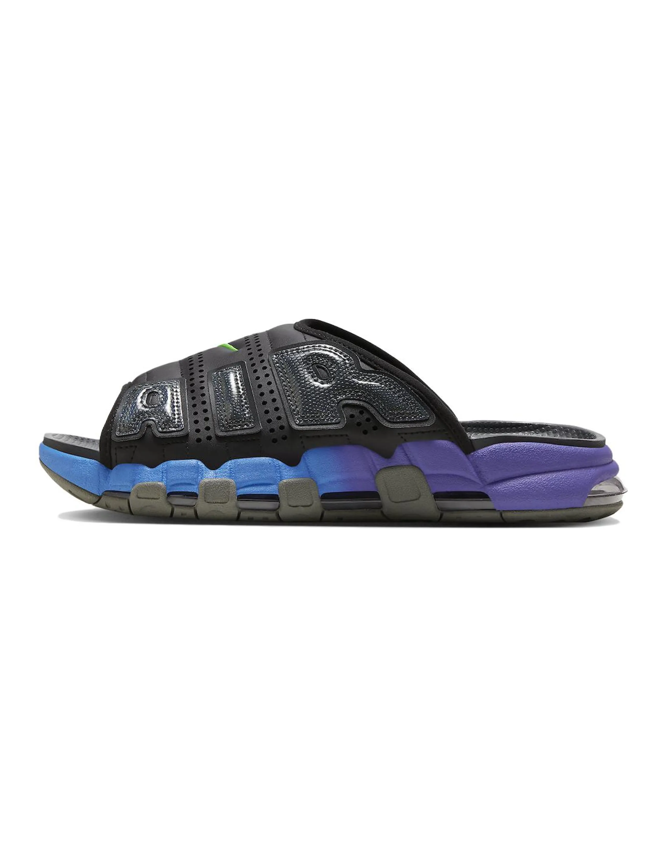 Nike Air More Uptempo Slide Blue Purple Gradient