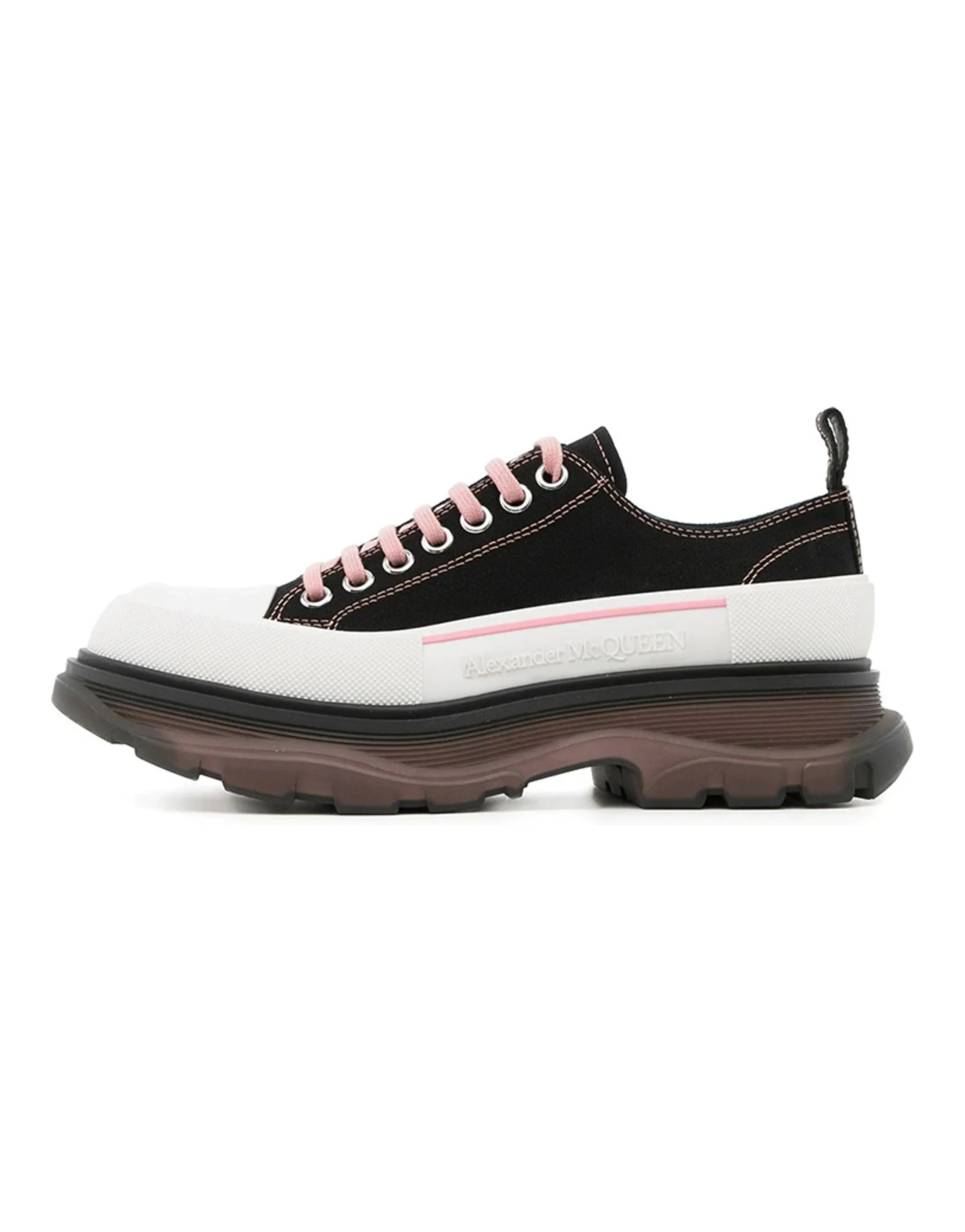 Alexander McQueen Tread Slick Platform Shoes Men's White Brown