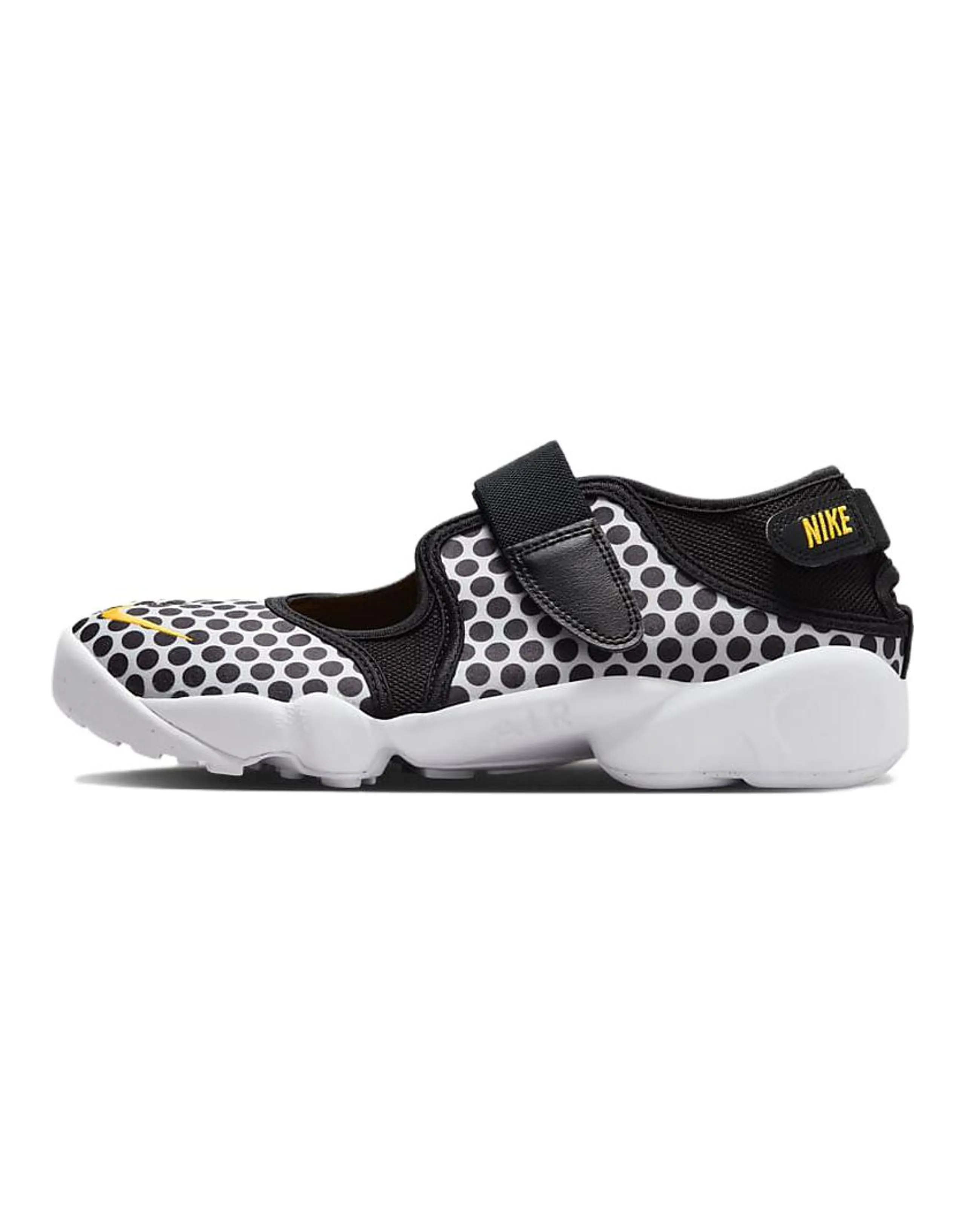 Nike Air Rift Breeze Polka Dot Black White Orange Women's