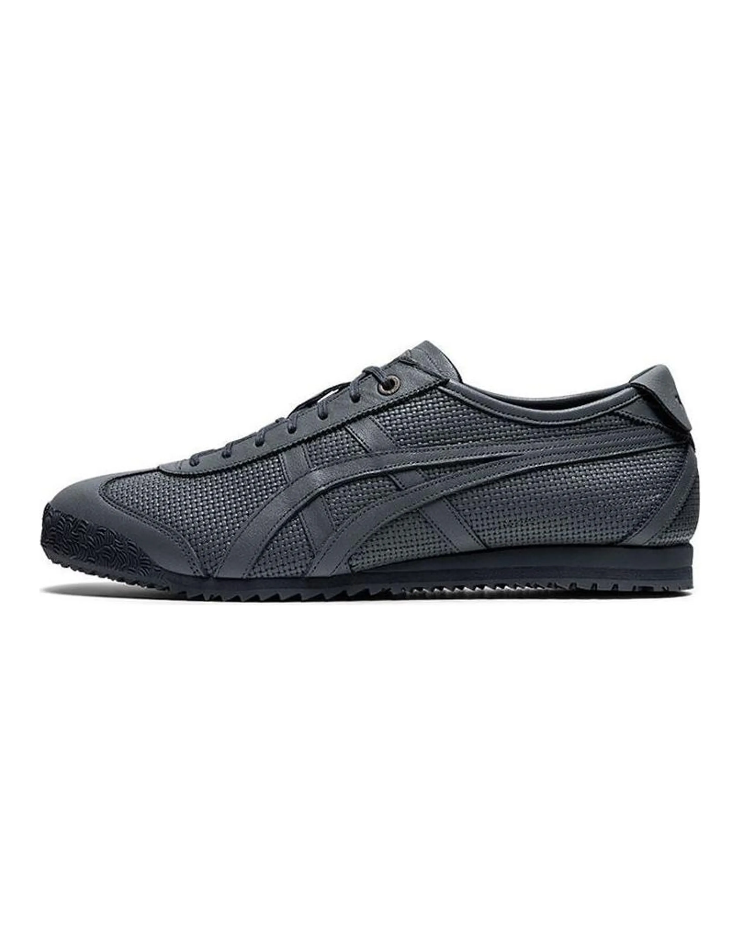 Onitsuka Tiger MEXICO 66 Minimalist Solid Color Non-Slip Durable Low-Top Casual Shoes Unisex Dark Gray