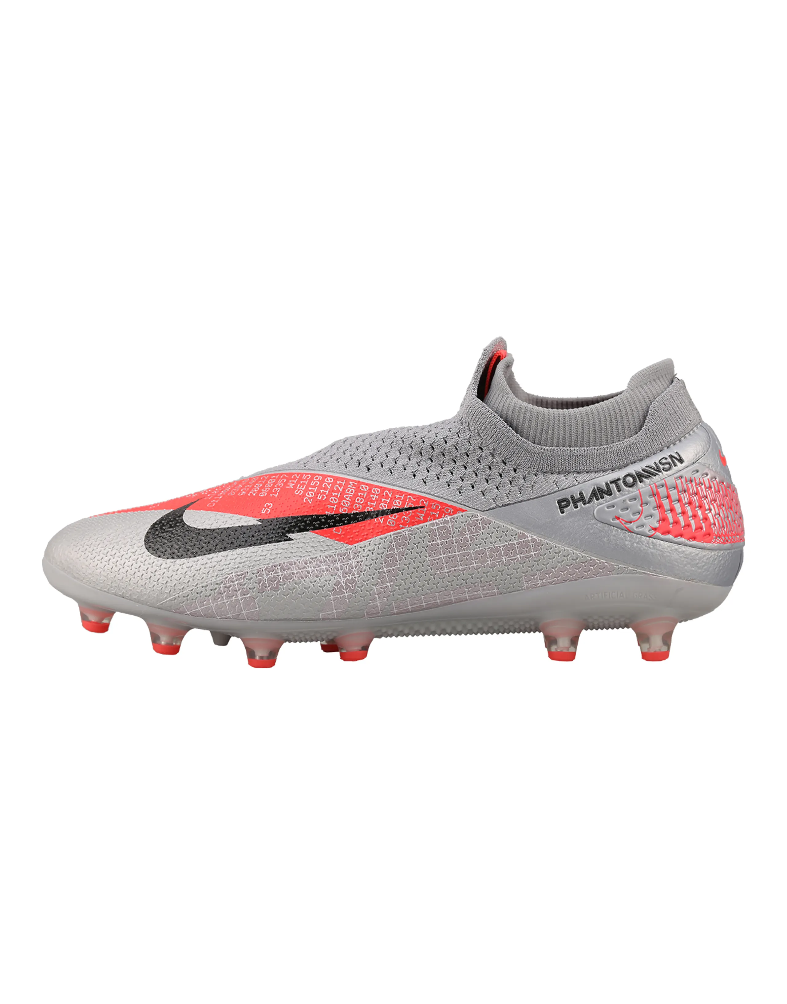 Nike Phantom Vision 2 Elite 'Metallic Grey Crimson'