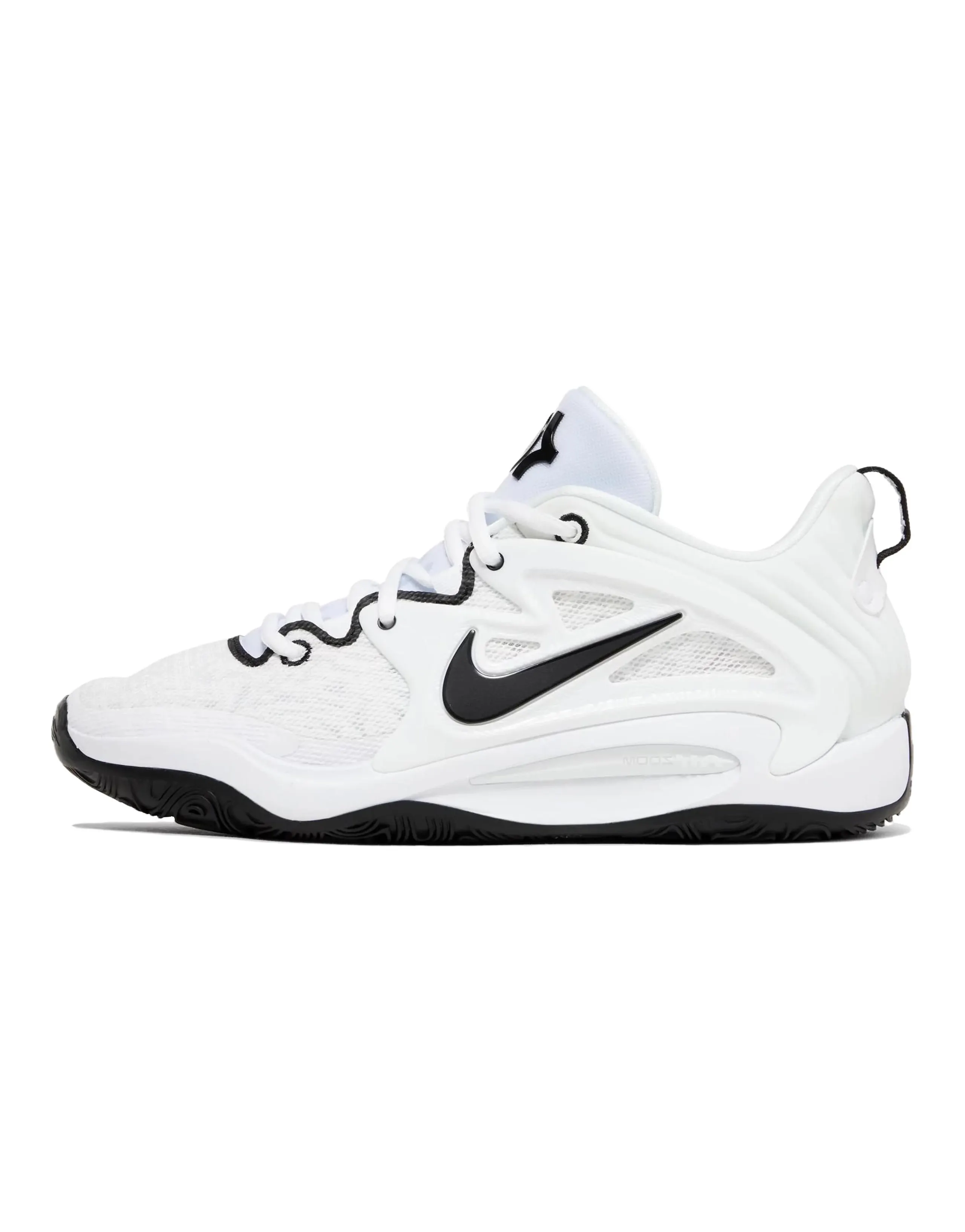 Nike KD 15 TB Comfortable Versatile Shock Absorption Wear-Resistant Breathable Low-Top Basketball Shoes Men's White