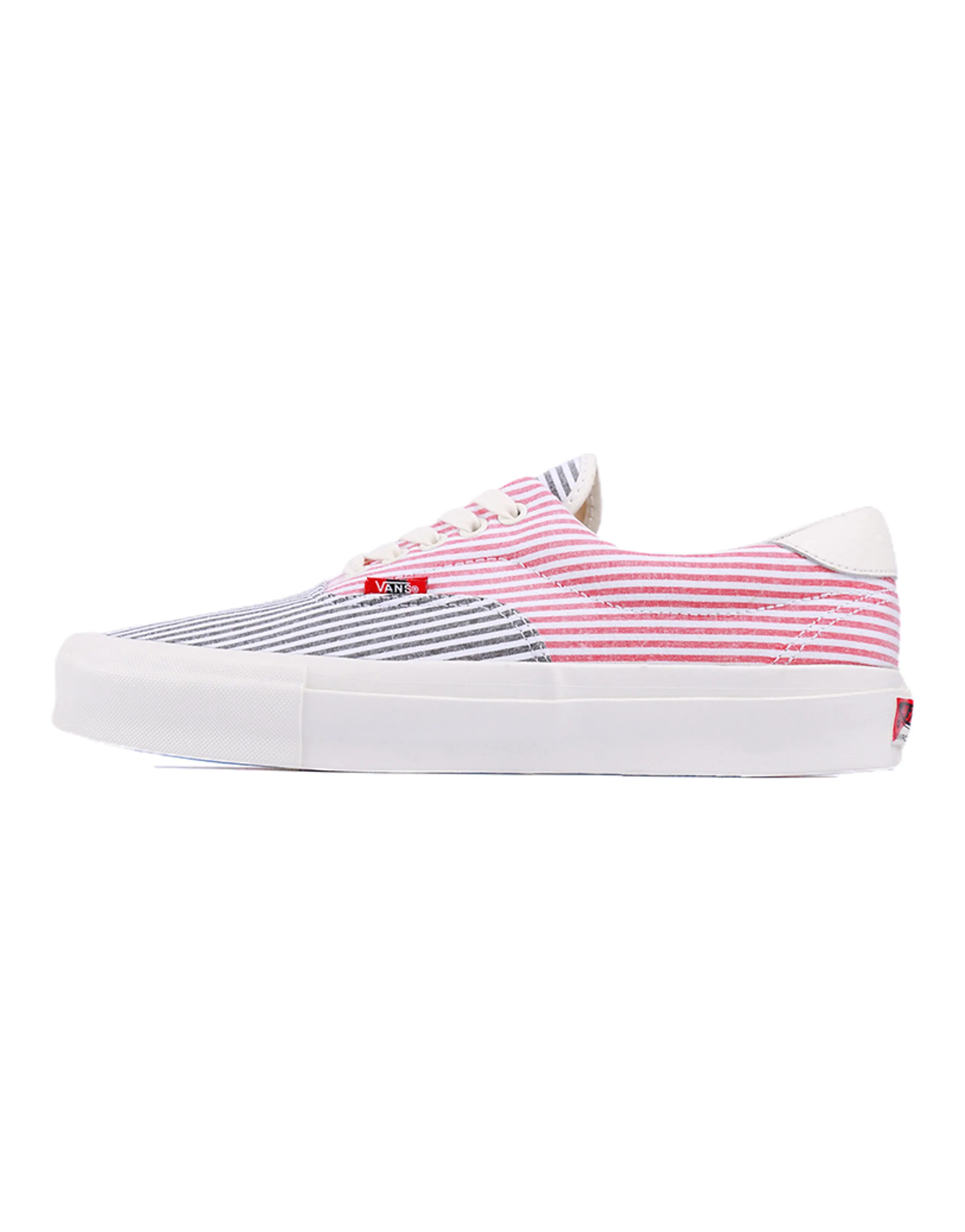 Vans Vault Og Style 45 Lx Maritime Nautical Stripes Black Goji Berry