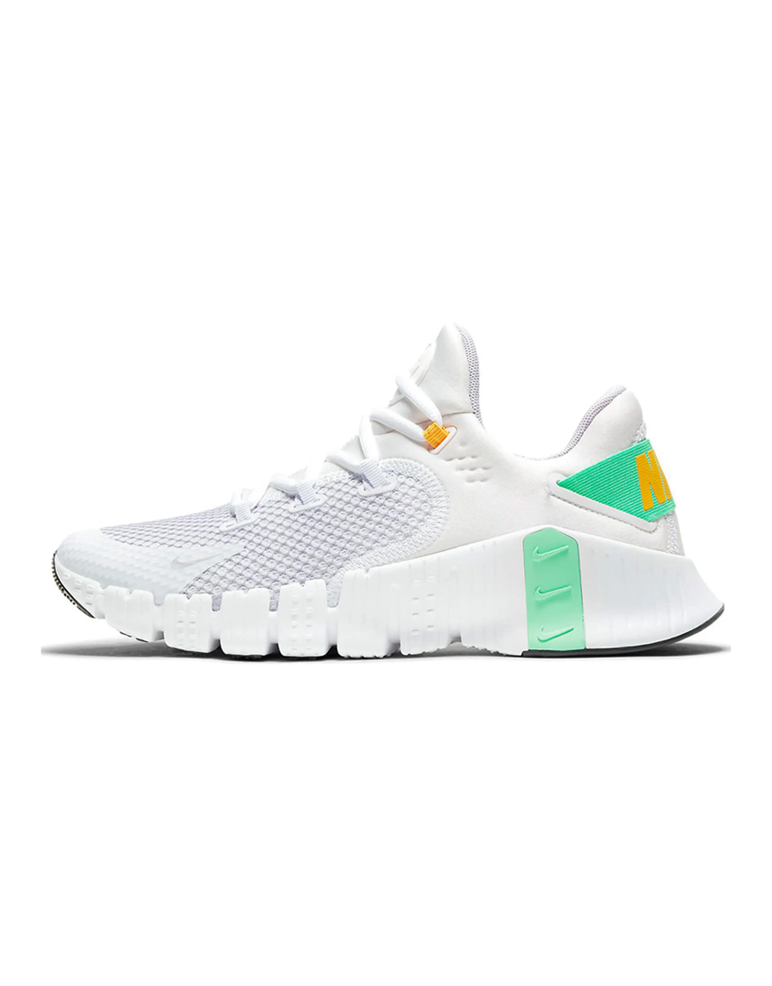 Nike Free Metcon 4 White Green Glow Women's