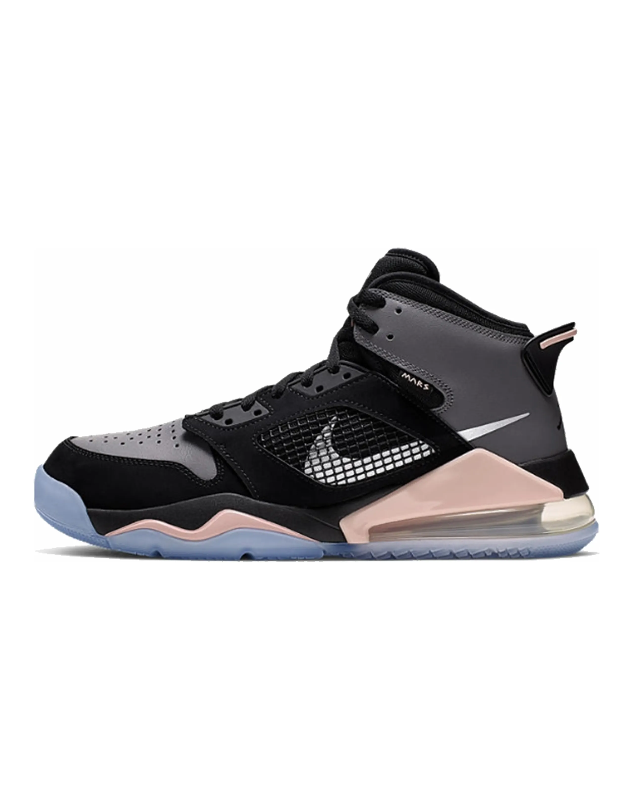 JORDAN Mars 270 Black Gunsmoke Crimson Tint