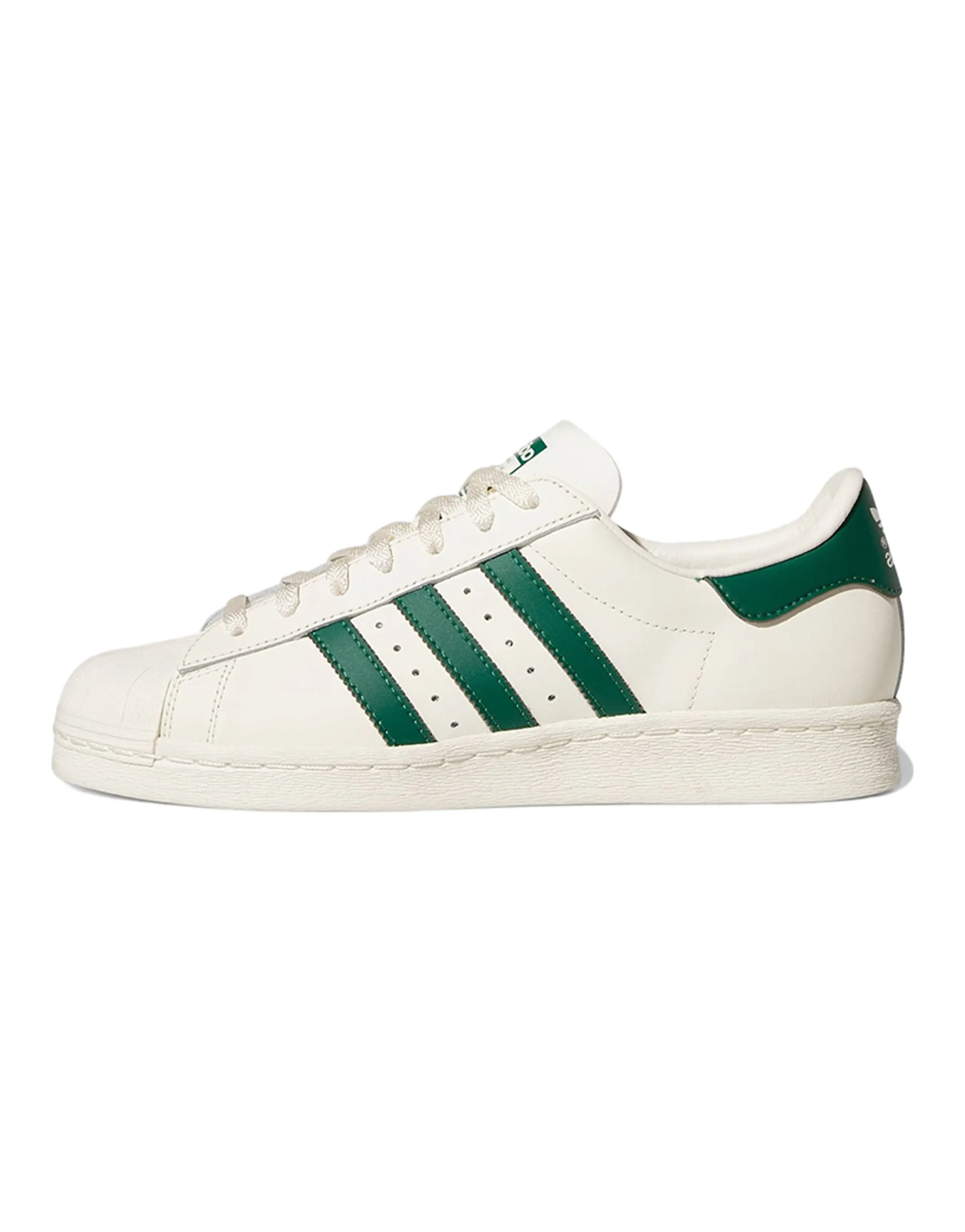 Adidas Originals Superstar 82 White Dark Green