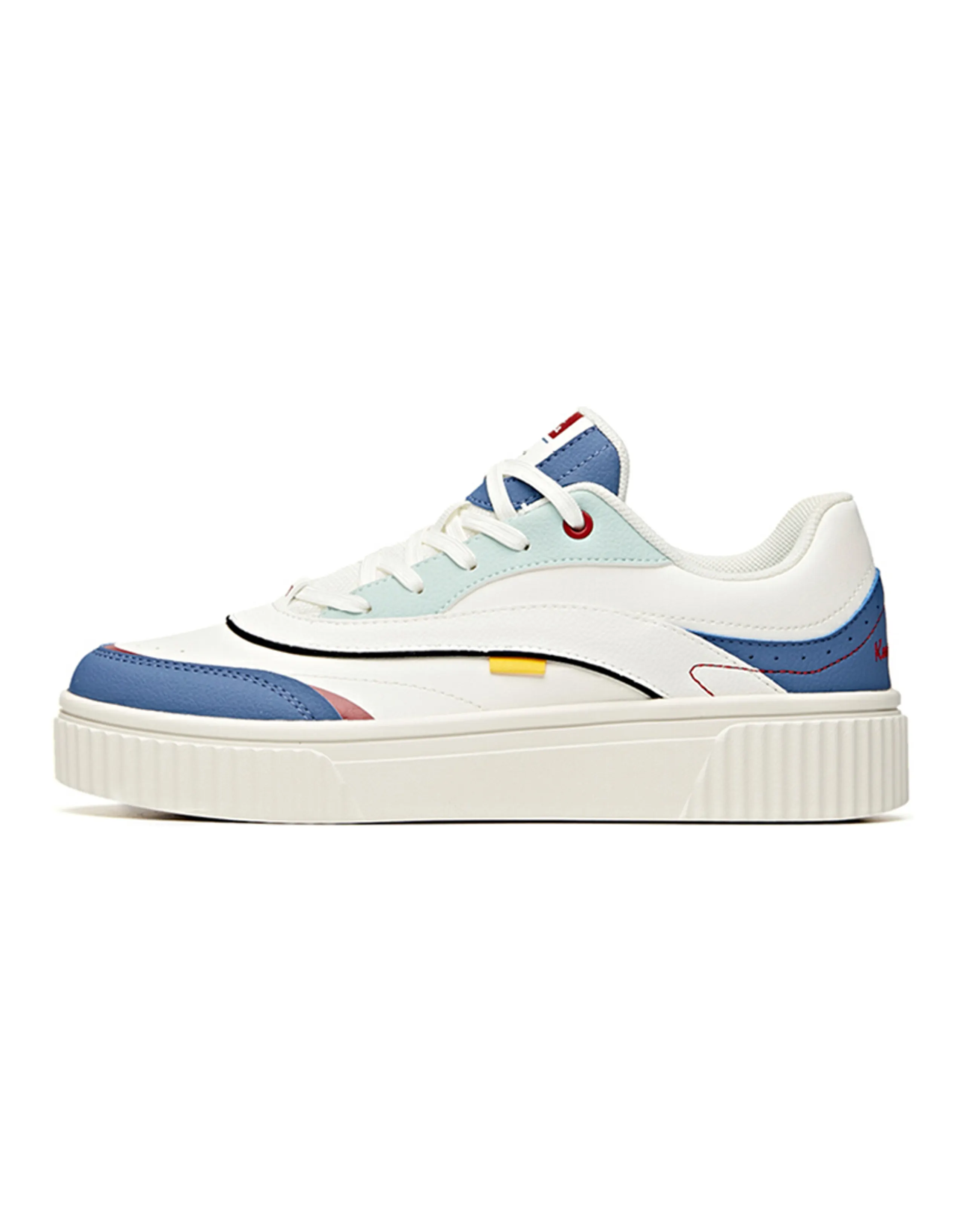 Anta Life Collection Low-Top Skateboard Shoes Women's White Blue