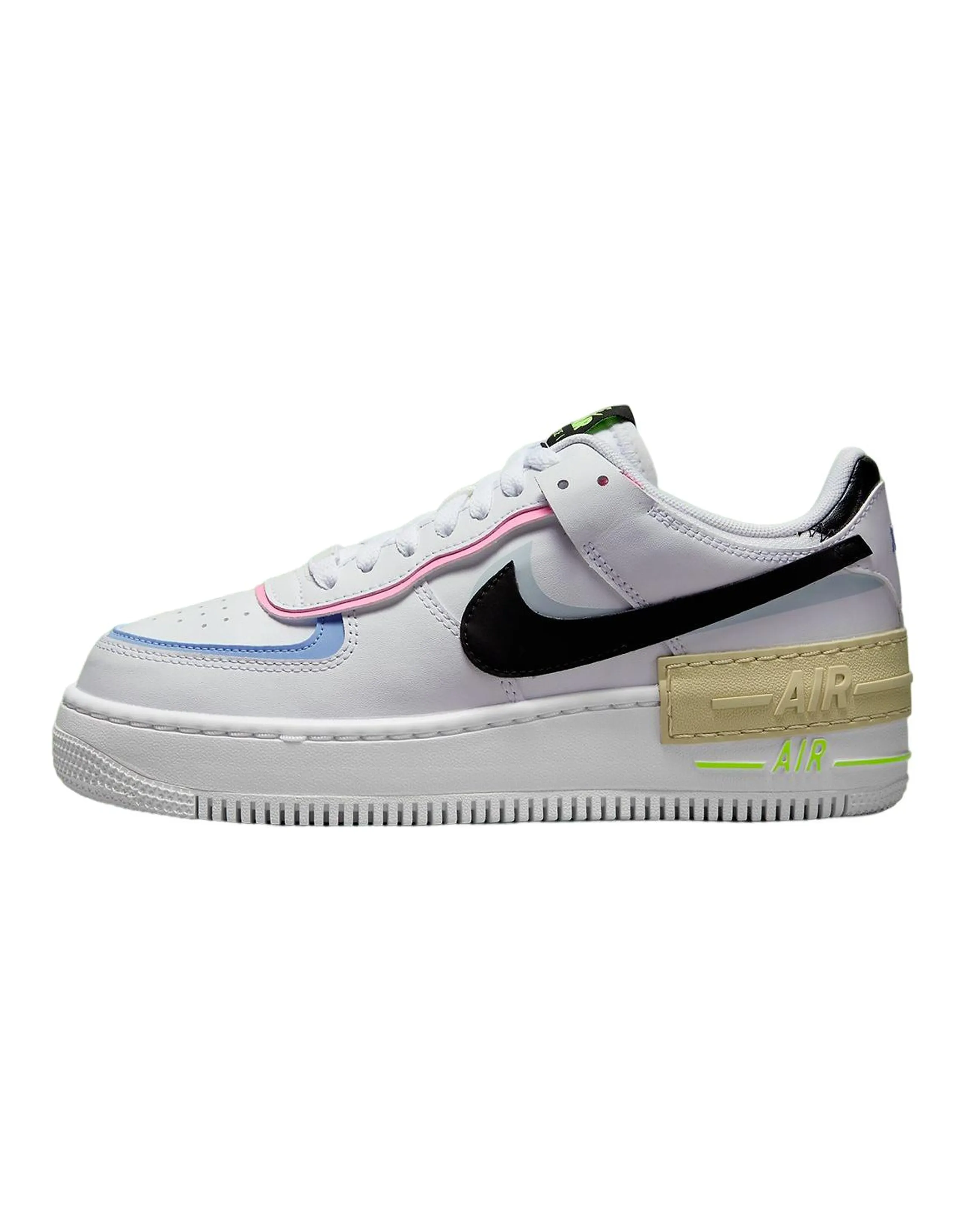 Nike Women's Air Force 1 Shadow 'White Black Pastel'
