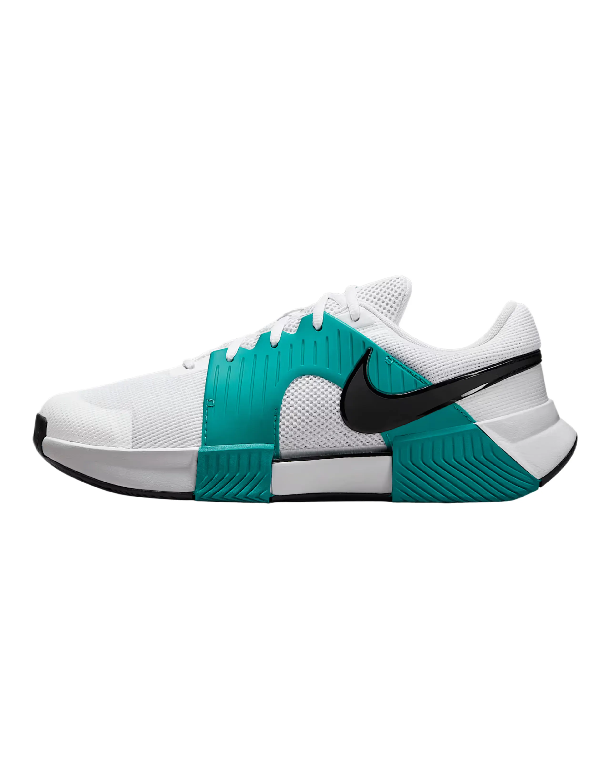 Nike GP Challenge 1 Abrasion Resistant Low Top Tennis Shoes Men's White