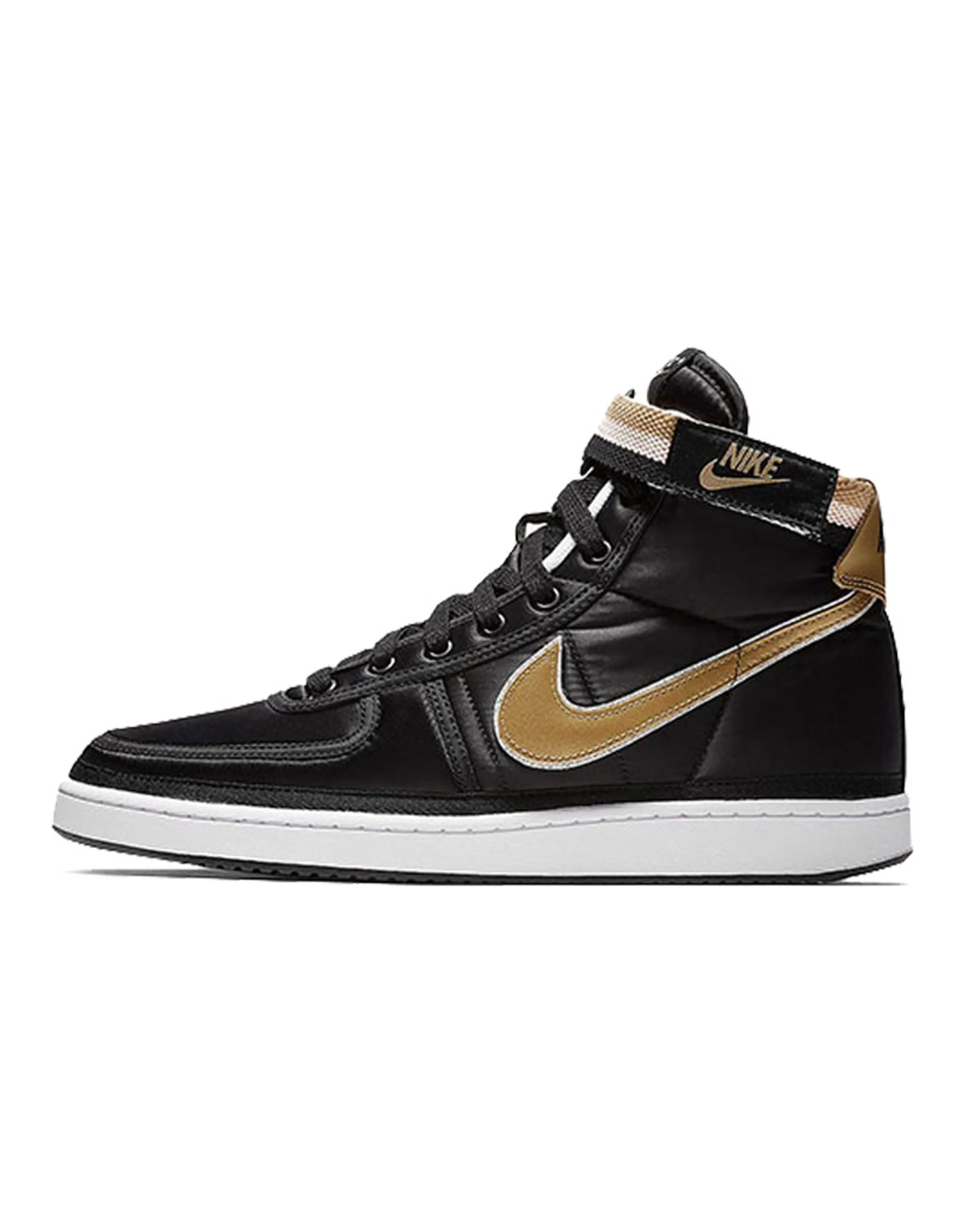 Nike Vandal High Supreme Black Metallic Gold