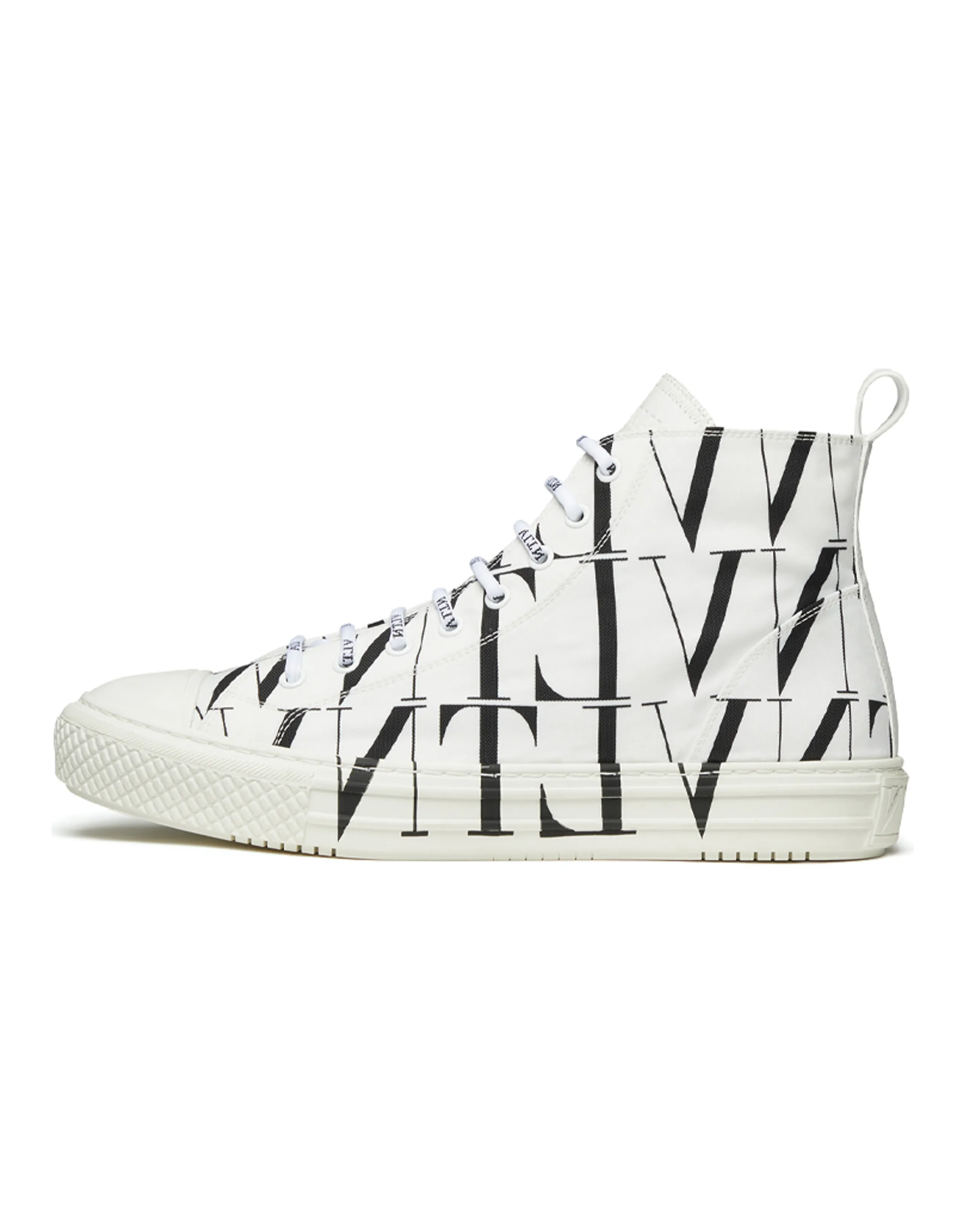 Valentino Giggies Skateboard Shoes Men's Black White