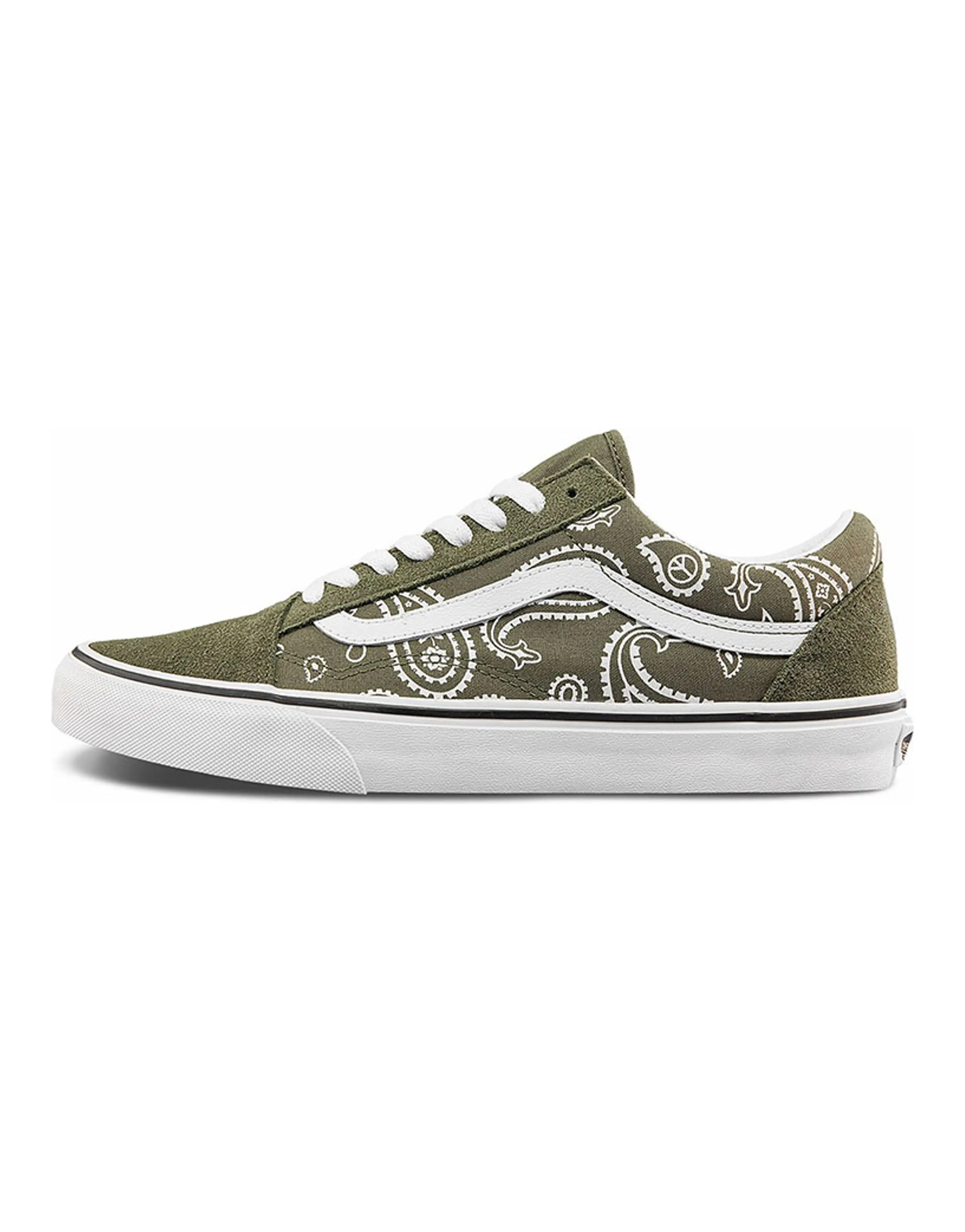 Vans Old Skool 'Peace Paisley   Grape Leaf'