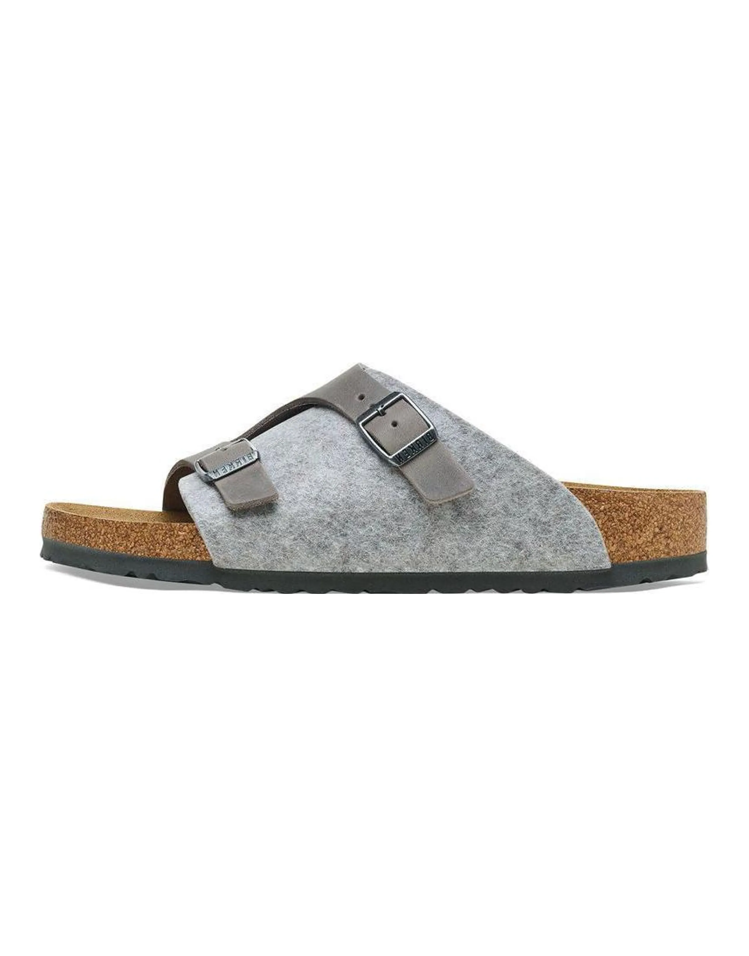Birkenstock Slide Slippers Unisex Light Gray Regular