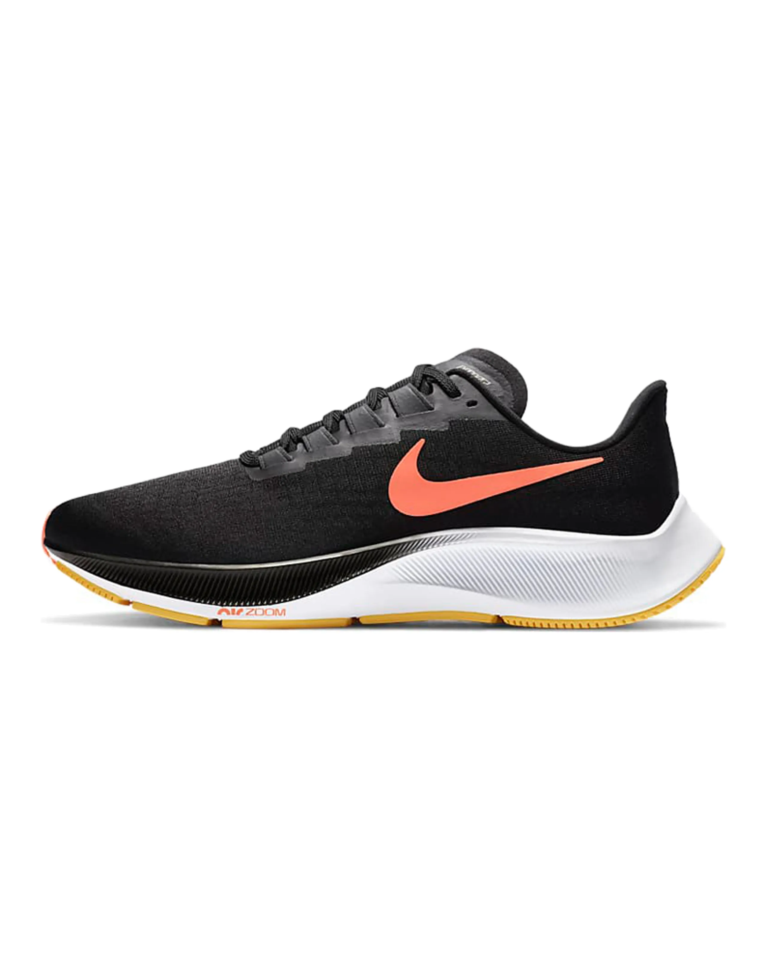 Nike Air Zoom Pegasus 37 Black Bright Mango
