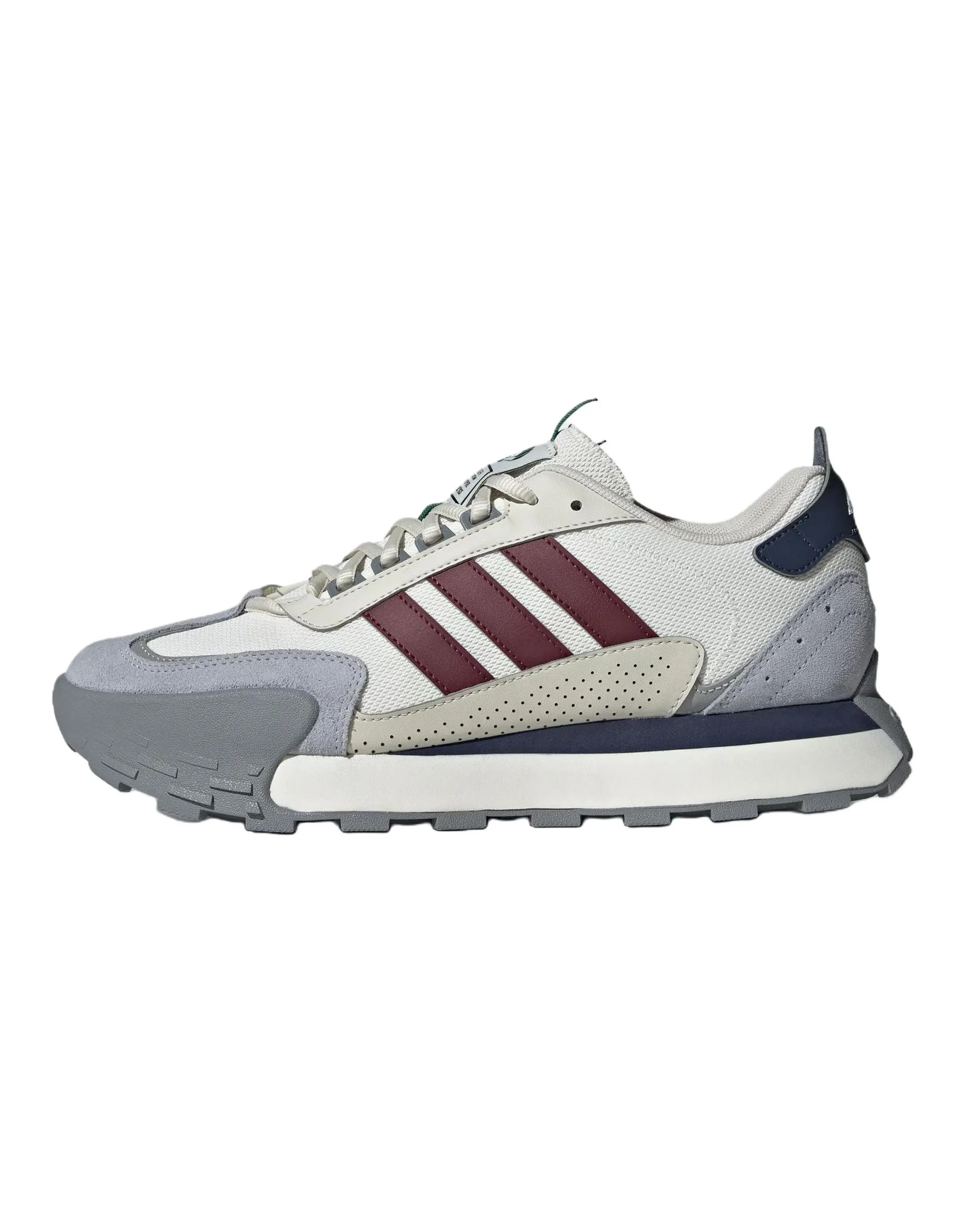 adidas FUTRO MIXR Comfortable Versatile Fabric Wear-Resistant Low-Top Running Shoes Unisex White Red