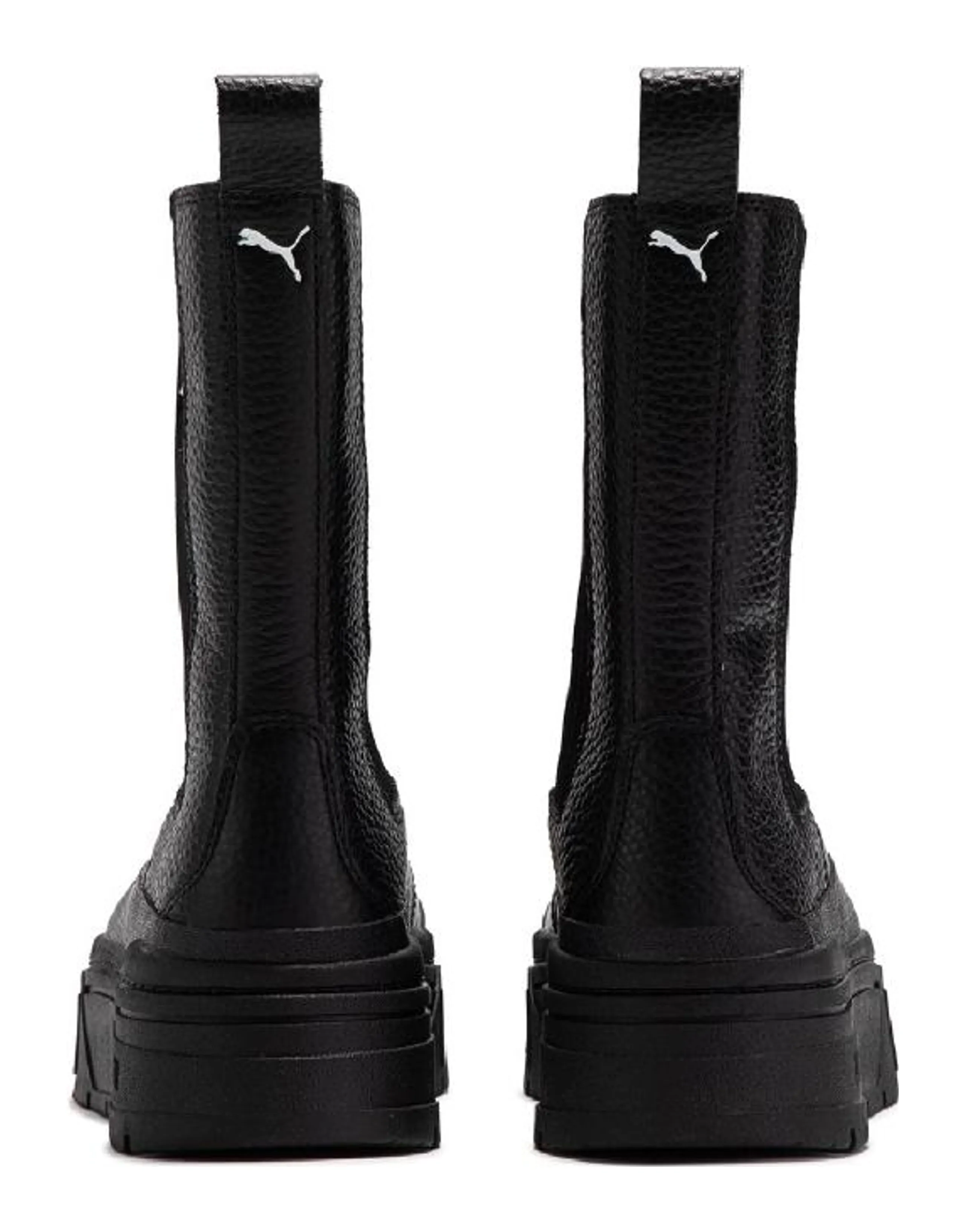 PUMA Mayze Stack Chelsea Casual Comfortable Ankle Chelsea Boots Women's Black