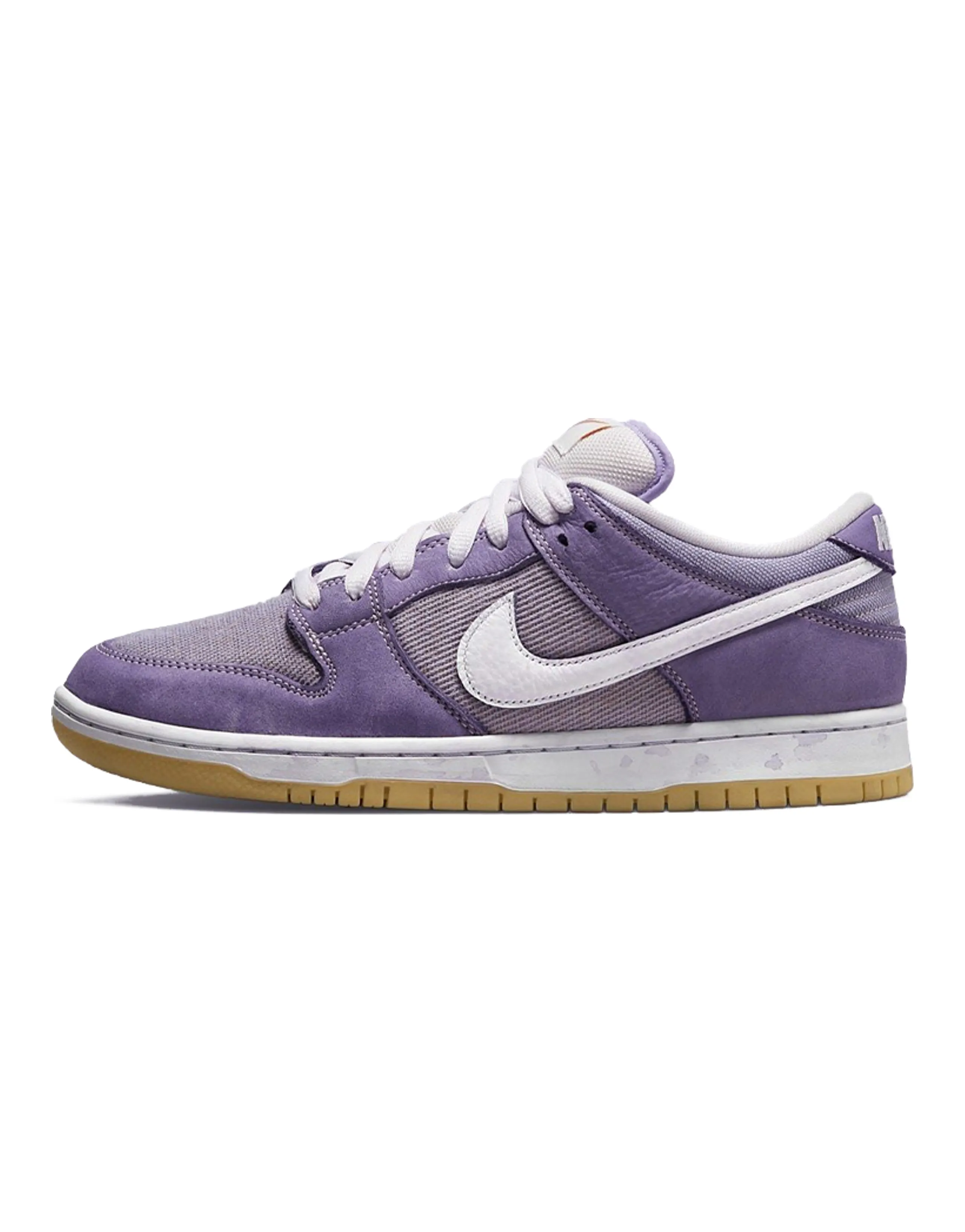 Nike Sb Dunk Low Pro Iso Orange Label Unbleached Pack Lilac