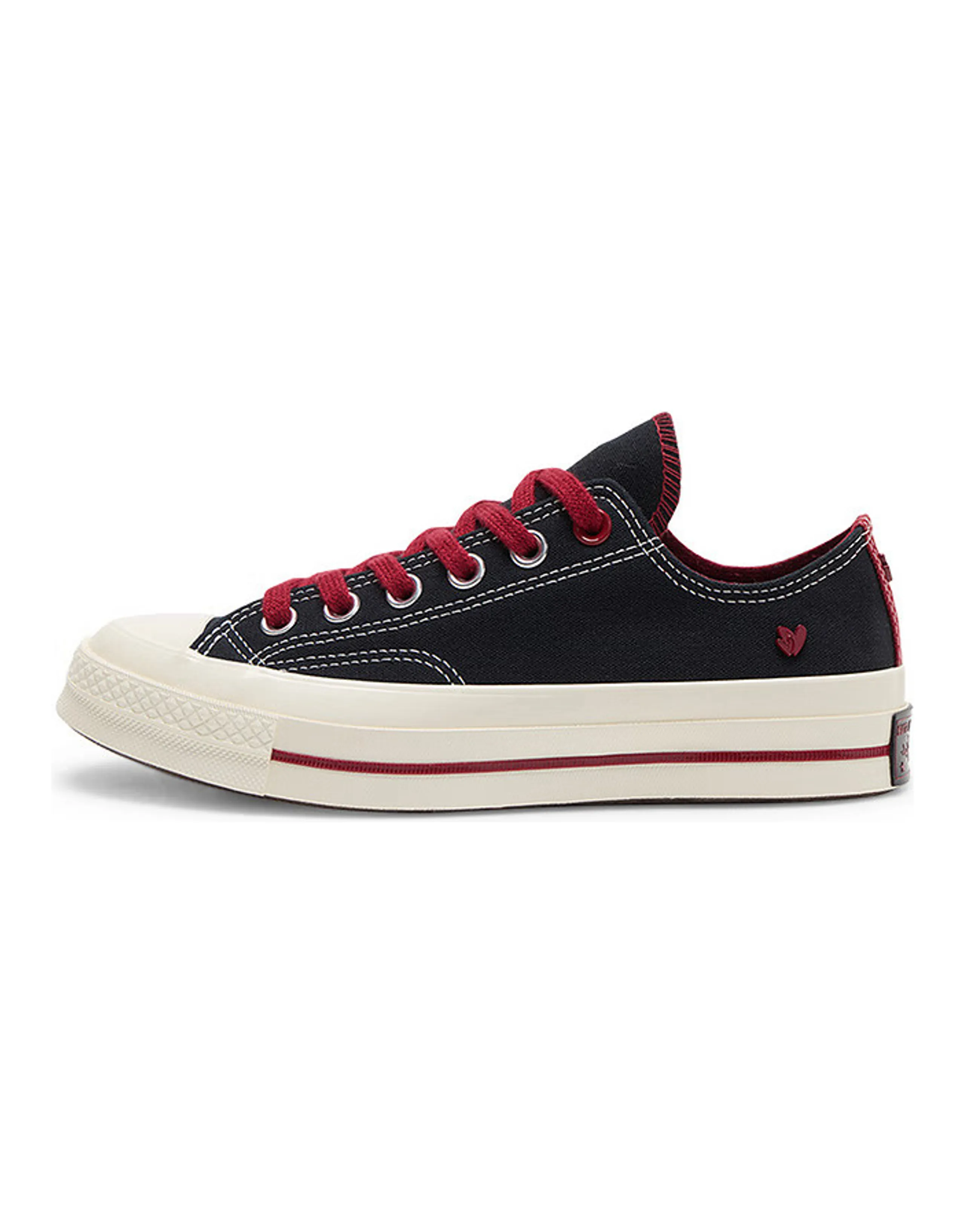 Converse Chuck 70 Comfort Versatile Wear-Resistant Low-Top Canvas Shoes Unisex Black