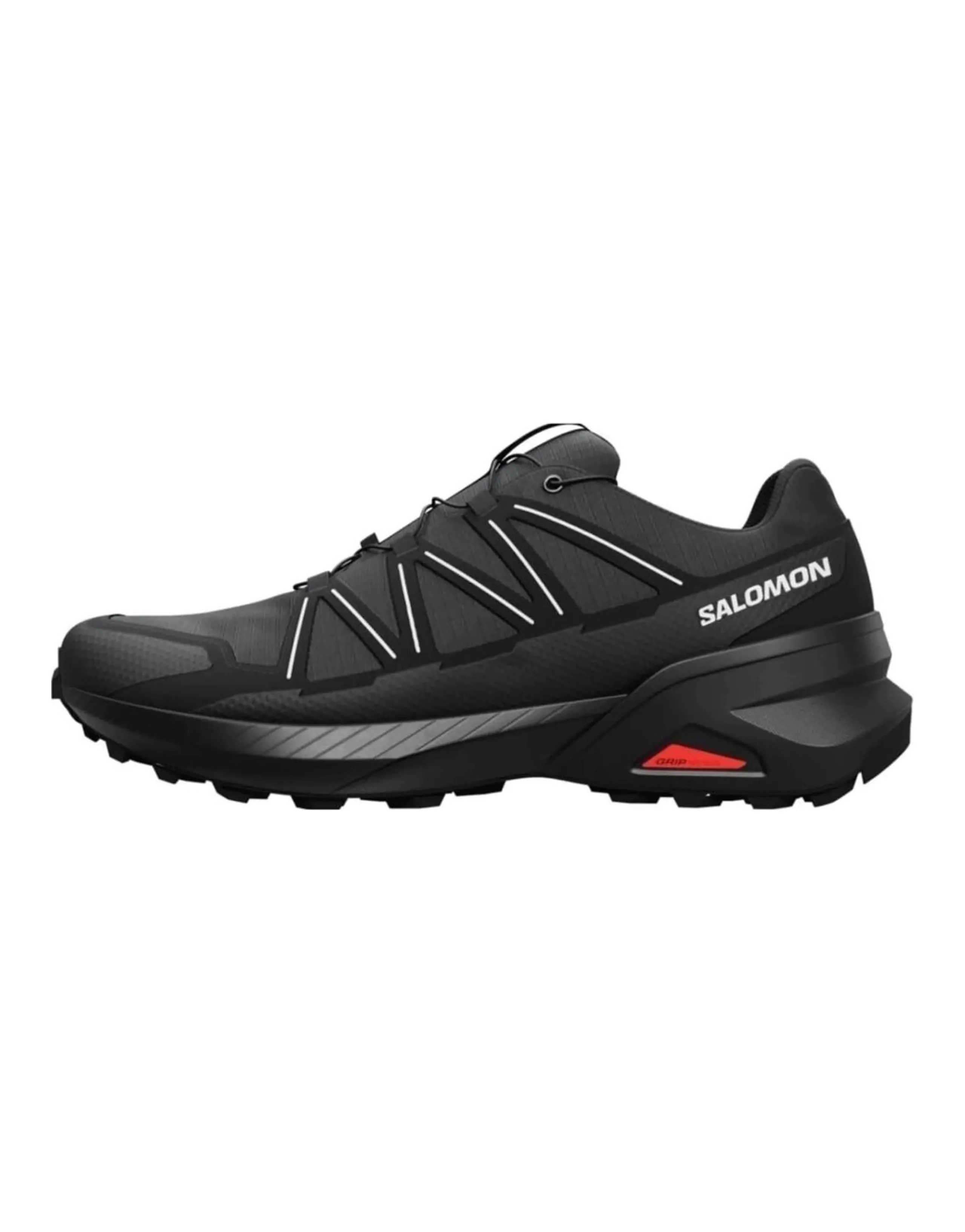 SALOMON SPEEDCROSS PEAK Comfortable Versatile Wear-Resistant Low-Top Trail Running Shoes Men's Black Grey