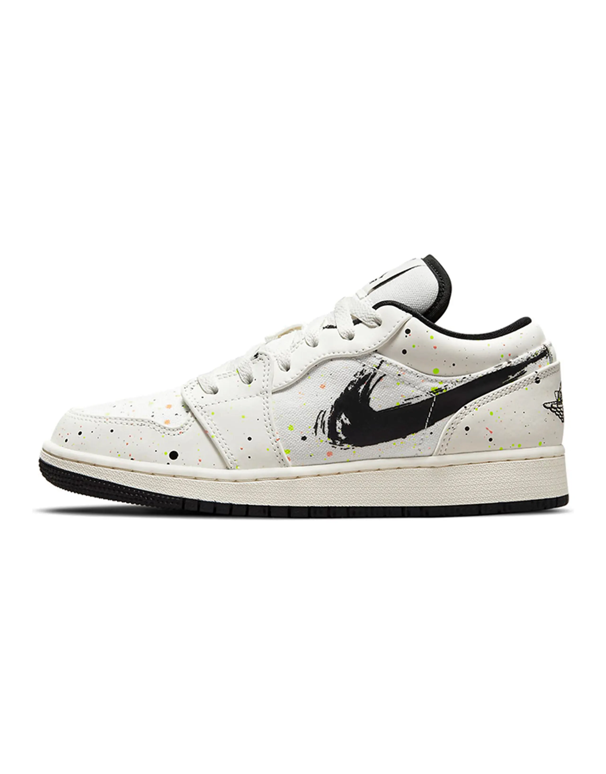 Jordan 1 Low SE Paint Splatter GS