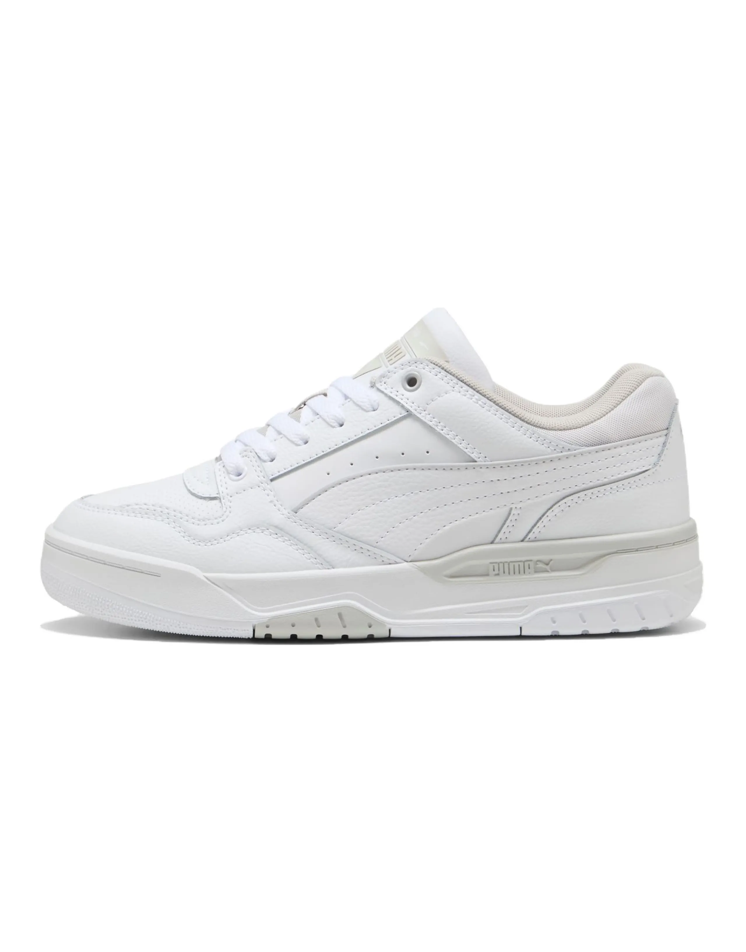 PUMA REBOUND Fabric Leather Versatile Comfortable Low-Top Sneakers Unisex White