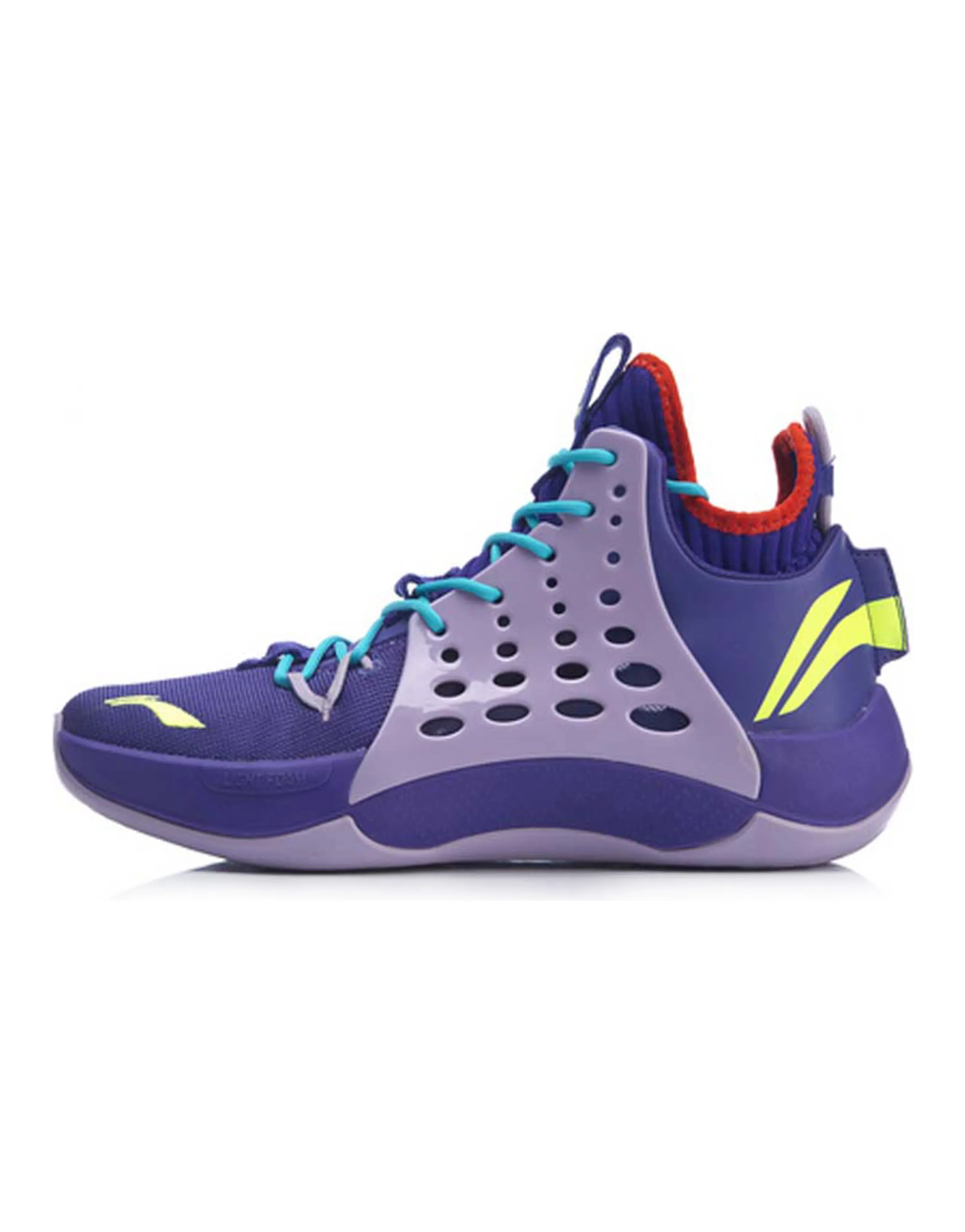C.J. McCollum Sonic 7- Purple| LINING Mid Professional Basketball Sneakers