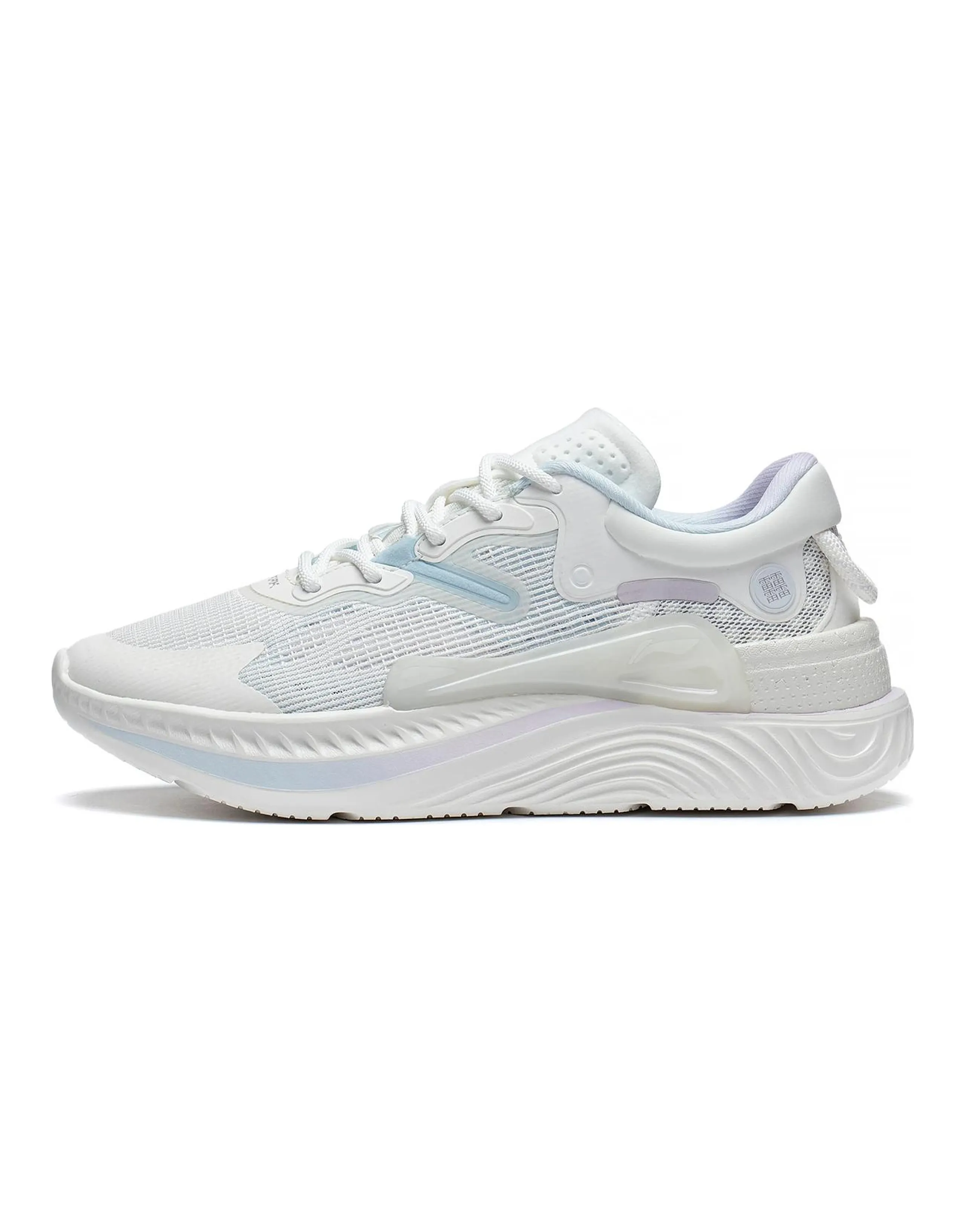 LINING Casual Shoes Women's Low-Top White Blue/Purple