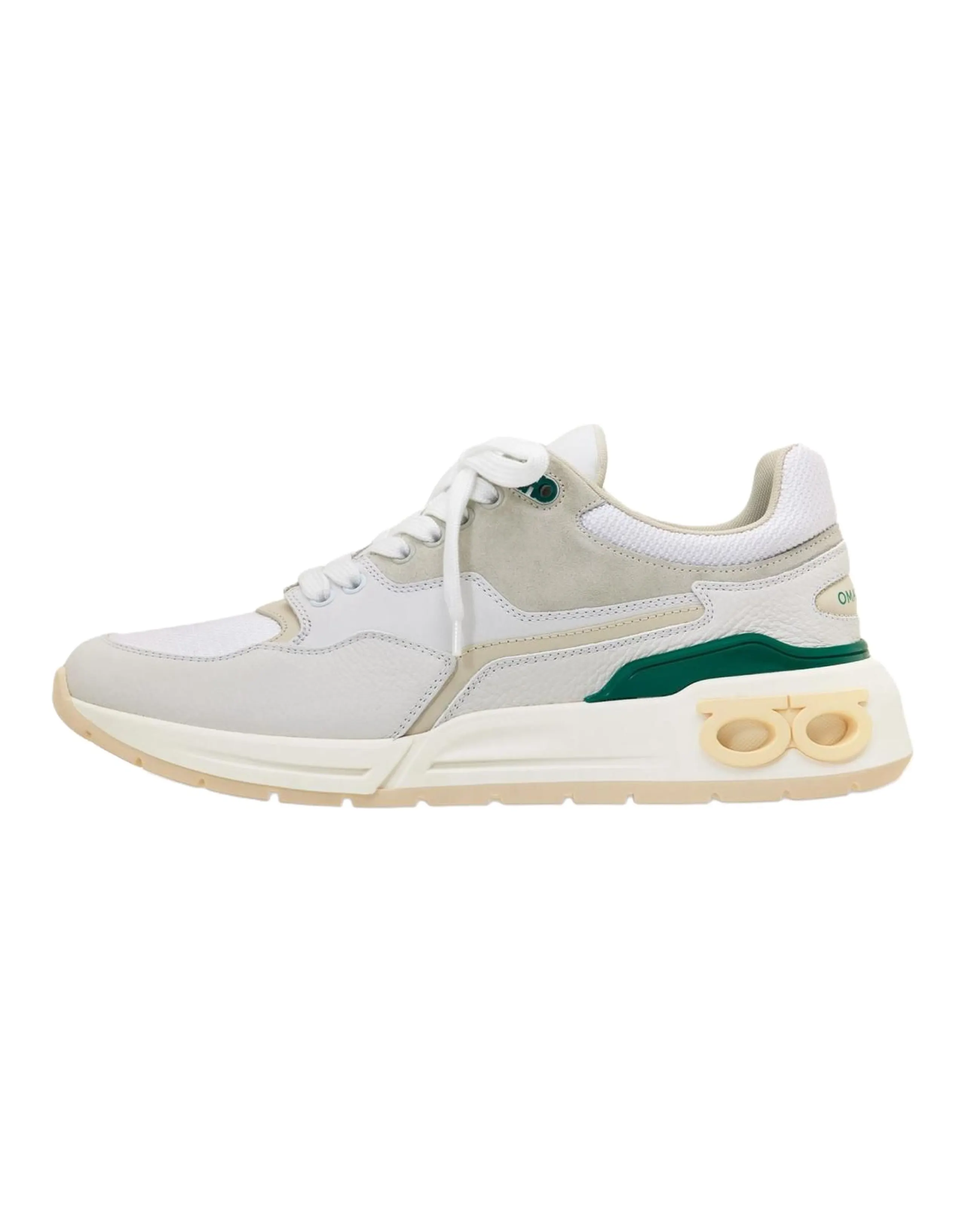 Ferragamo Casual Shoes Men Low-Top White