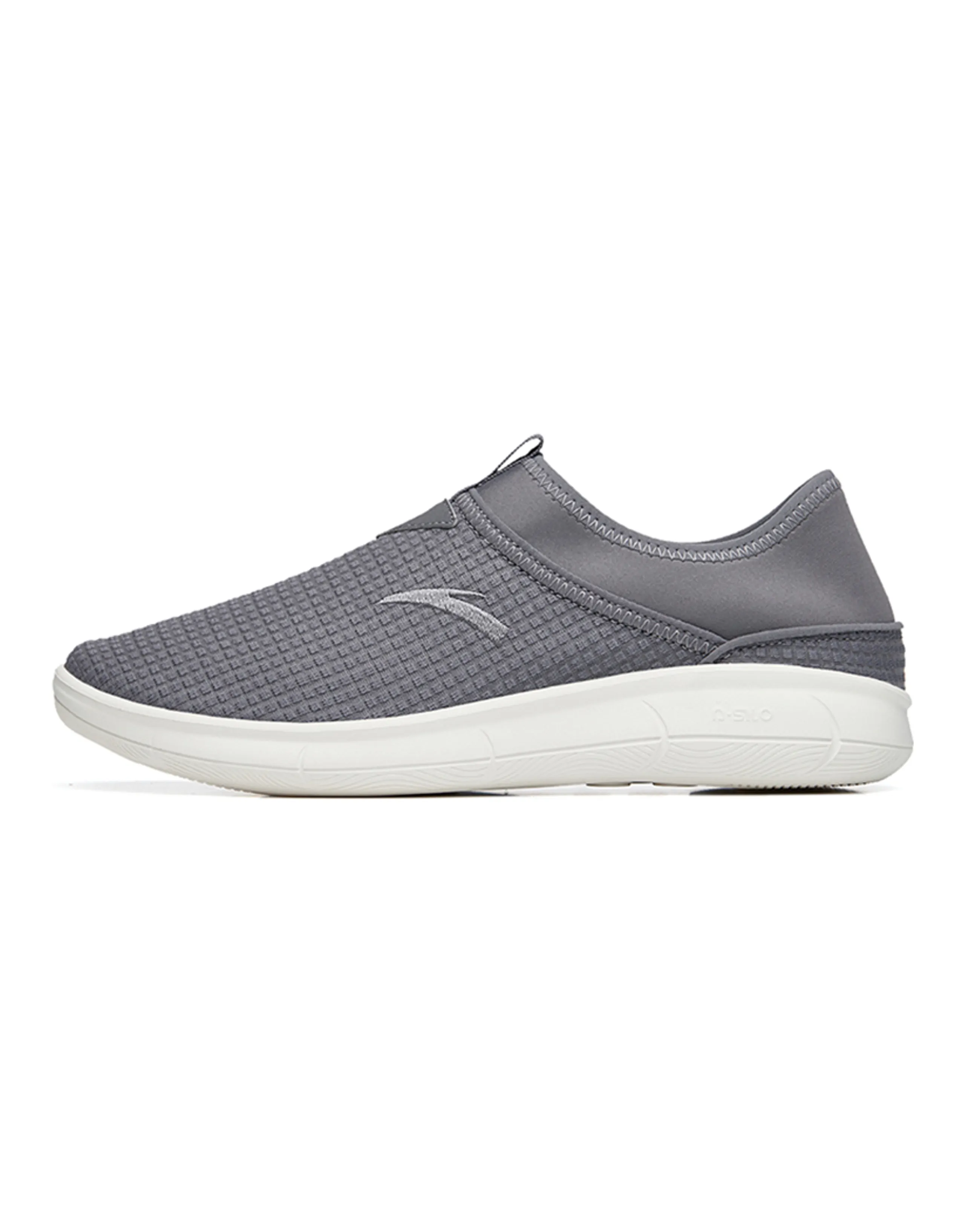 ANTA Casual Shoes Men Low-Top Steel Gray