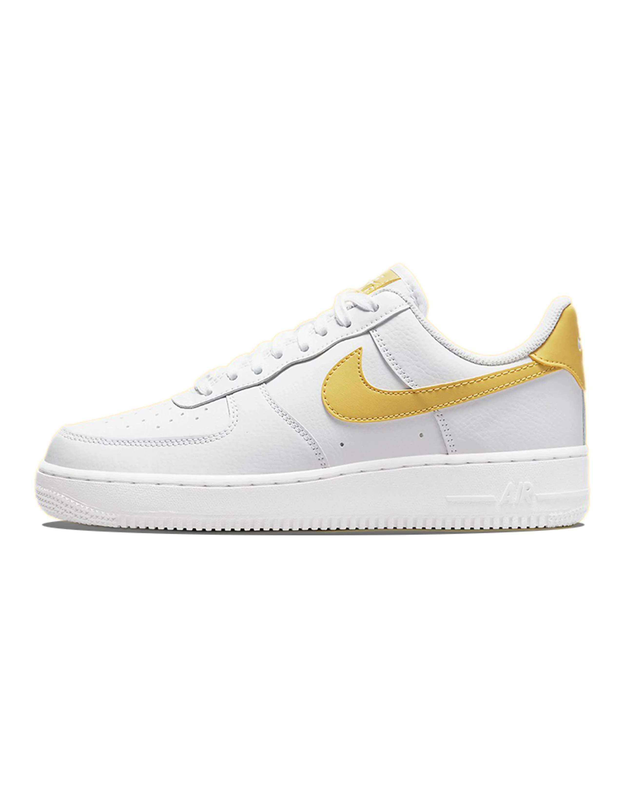 Nike Air Force 1 '07 White Saturn Gold White White Women's