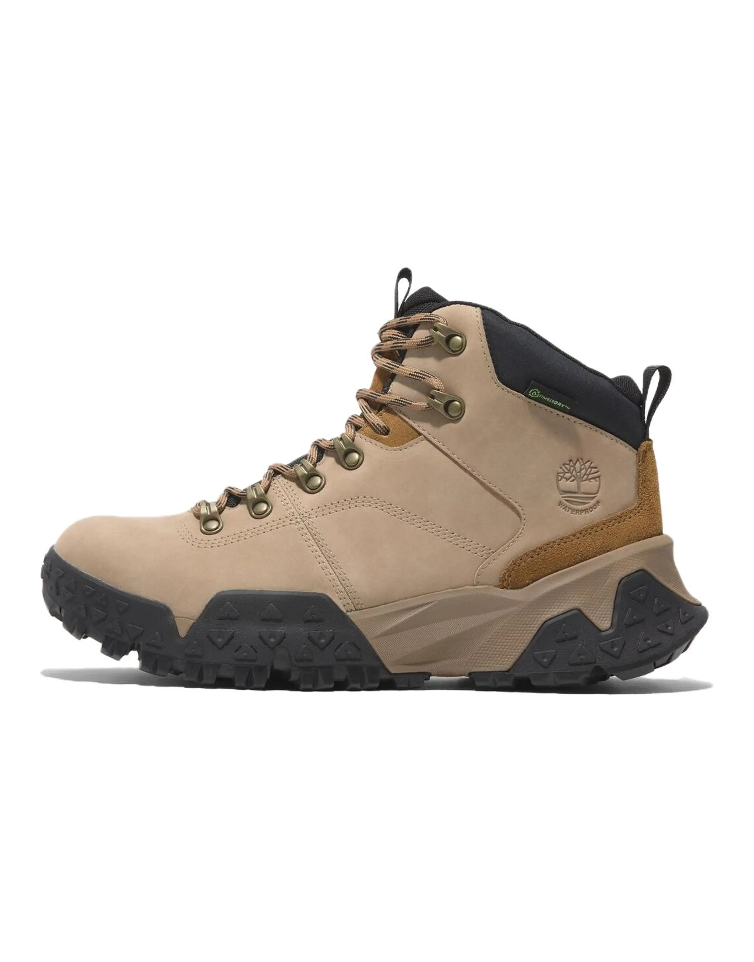 Timberland Slip-Resistant Water-Resistant Mid-Top Outdoor Shoes Men's Beige