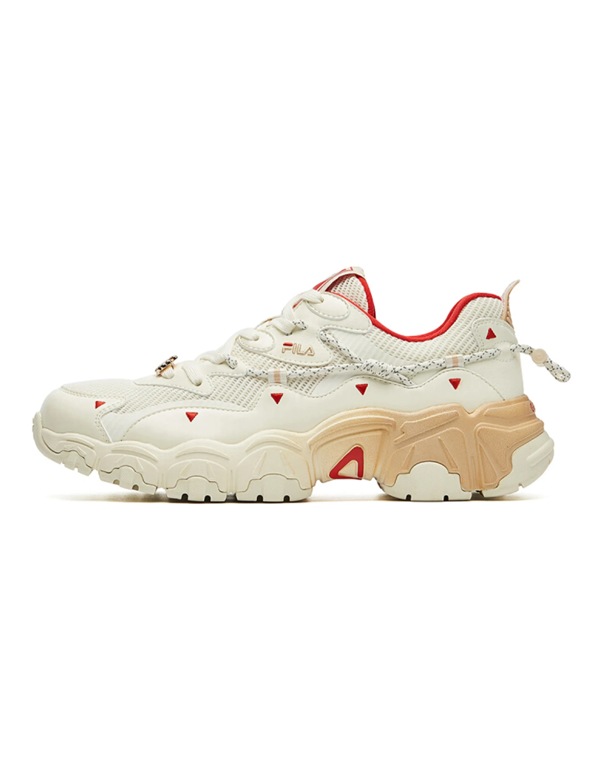 FILA Heritage FHT Dad Shoes Beige/White