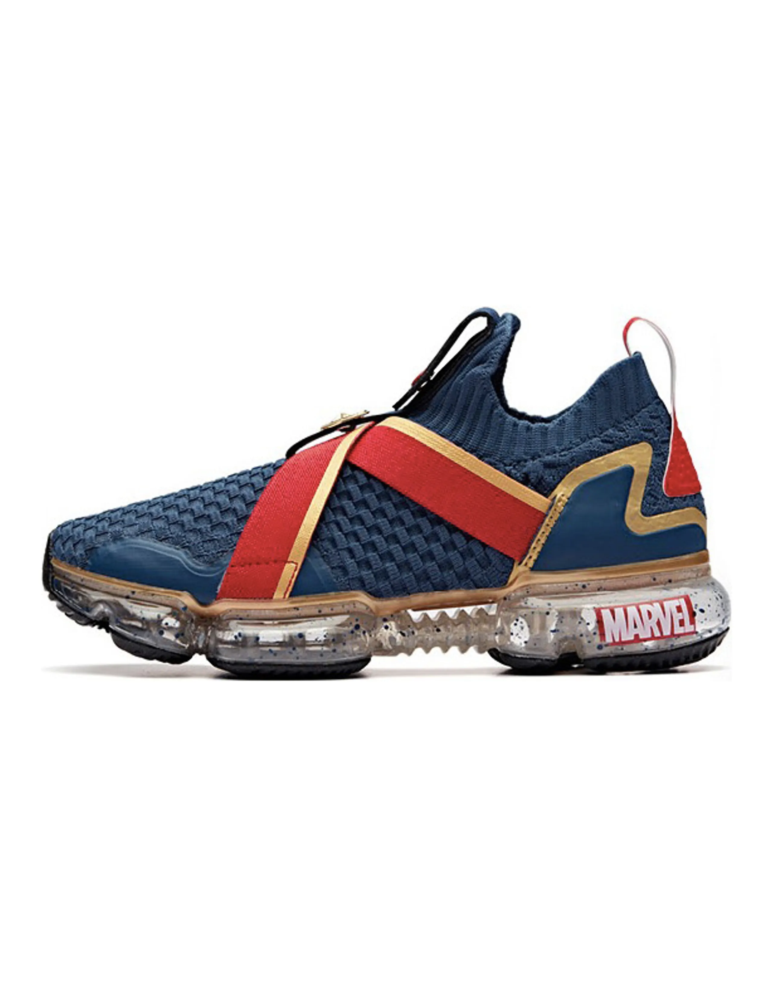 MARVEL x Anta SEEED Series Slip-Resistant Lightweight Low-Top Casual Shoes Women's Blue