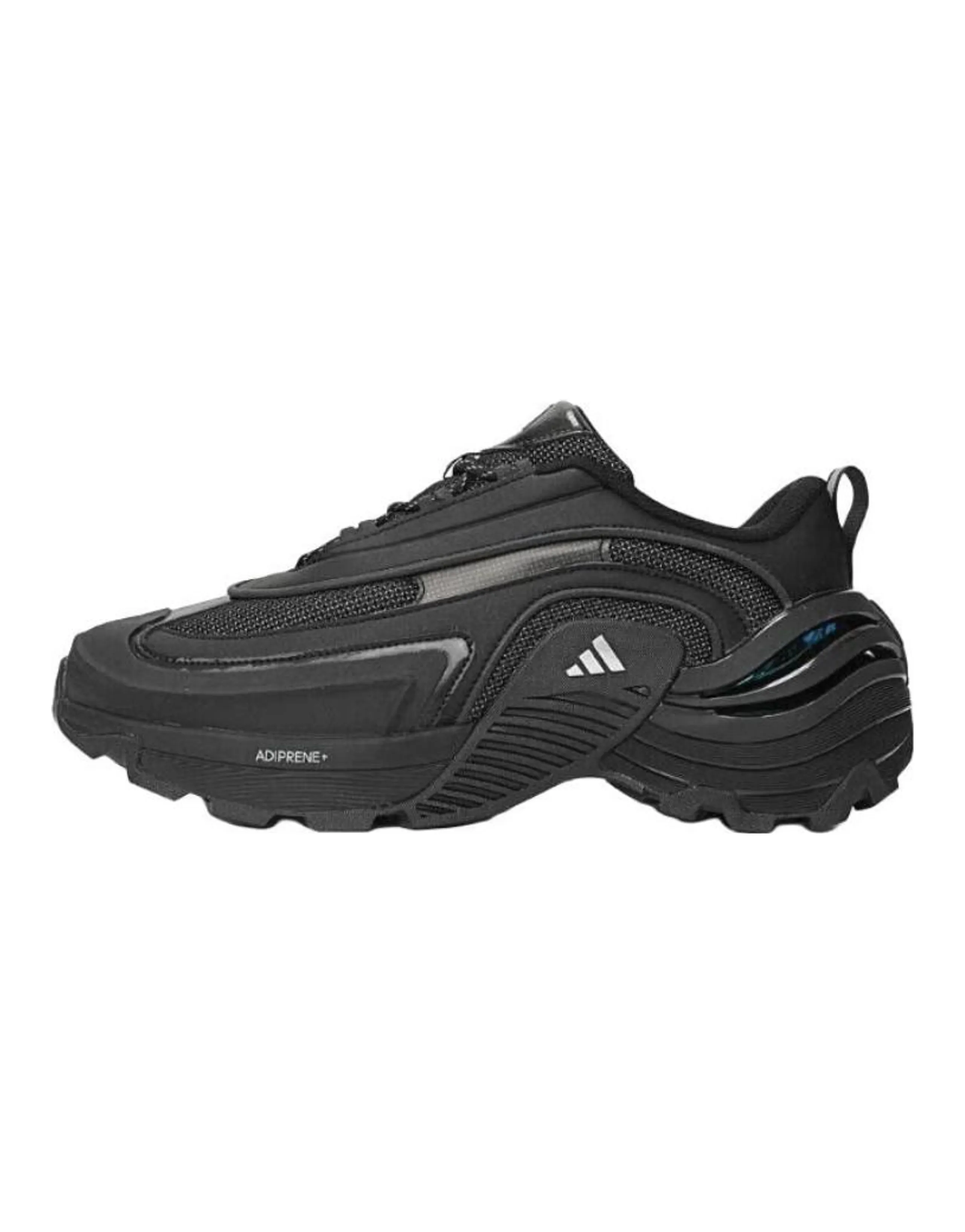 Adidas Wonder Runner Abrasion Resistant Low Top Running Shoes Unisex Black