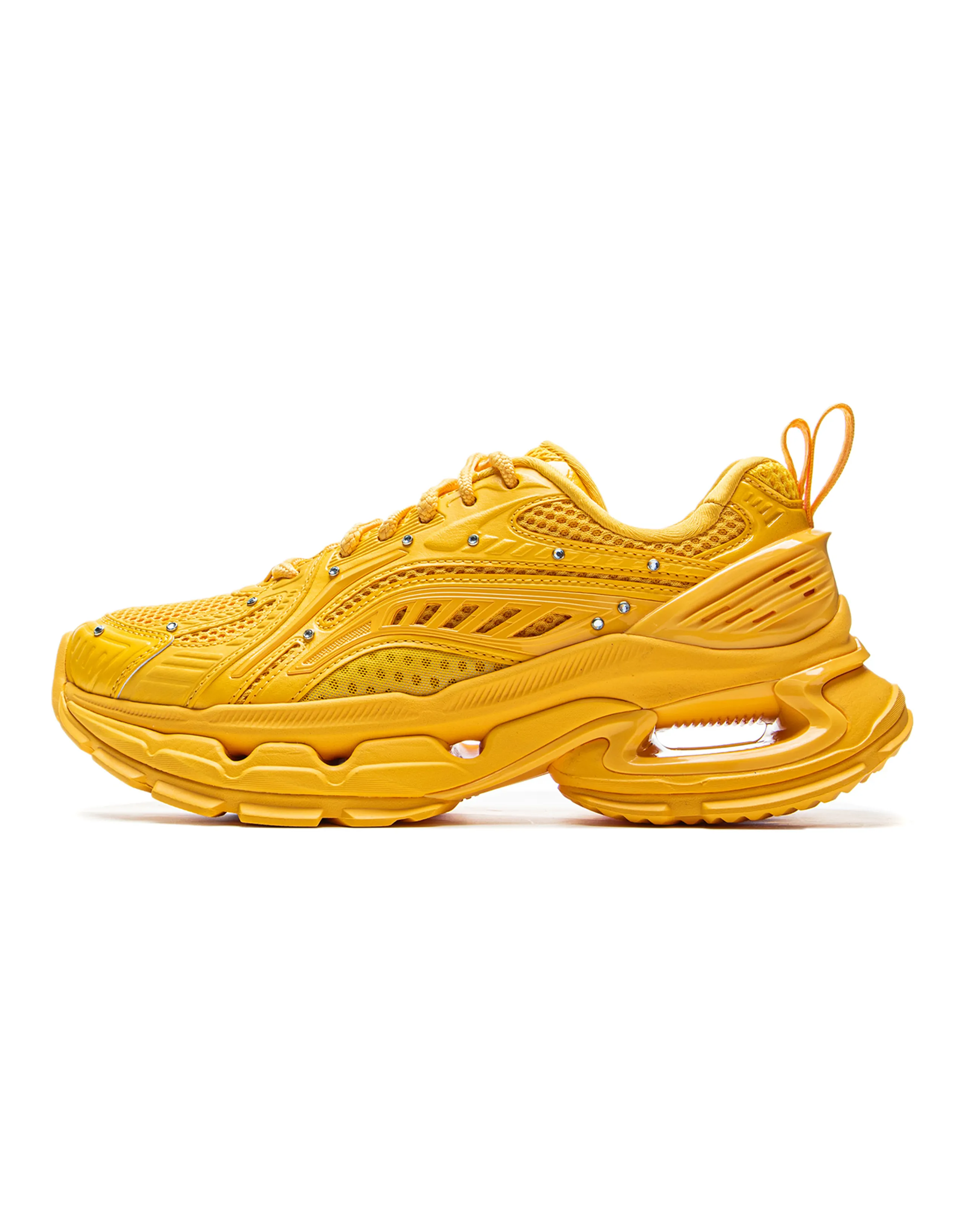 LI-NING Bow Chris LV Collaboration 'Golden Rule' Low-Top Casual Shoes Women's Spectrum Yellow