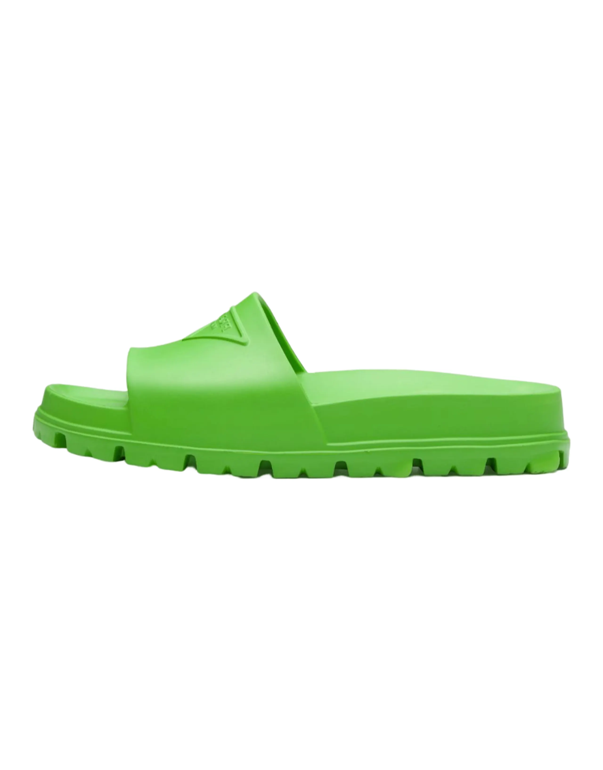 PRADA Comfort Casual Slide Sandals Men's Green