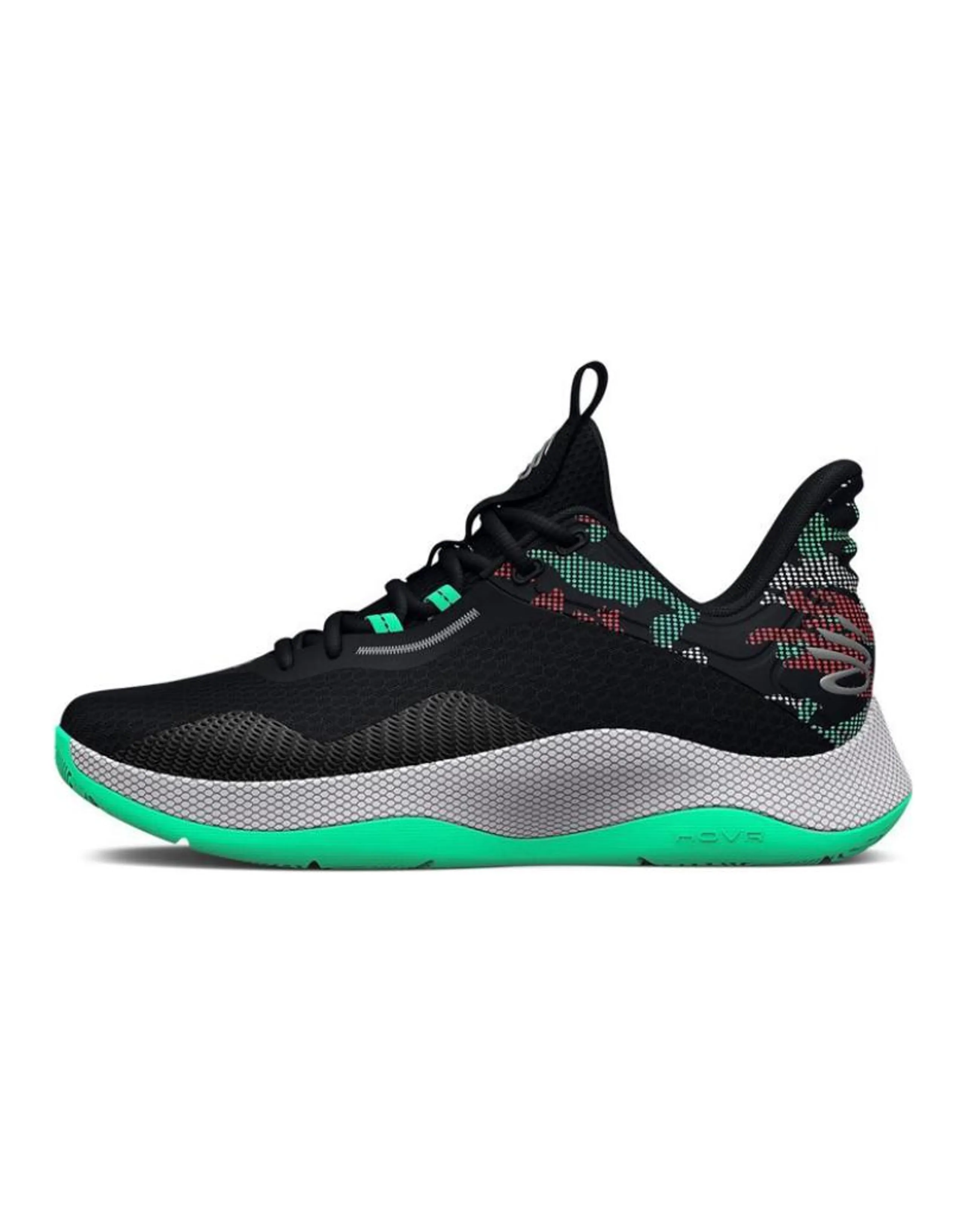 Under Armour Curry 2 Hovr Splash 'Black Antifreeze Camo'