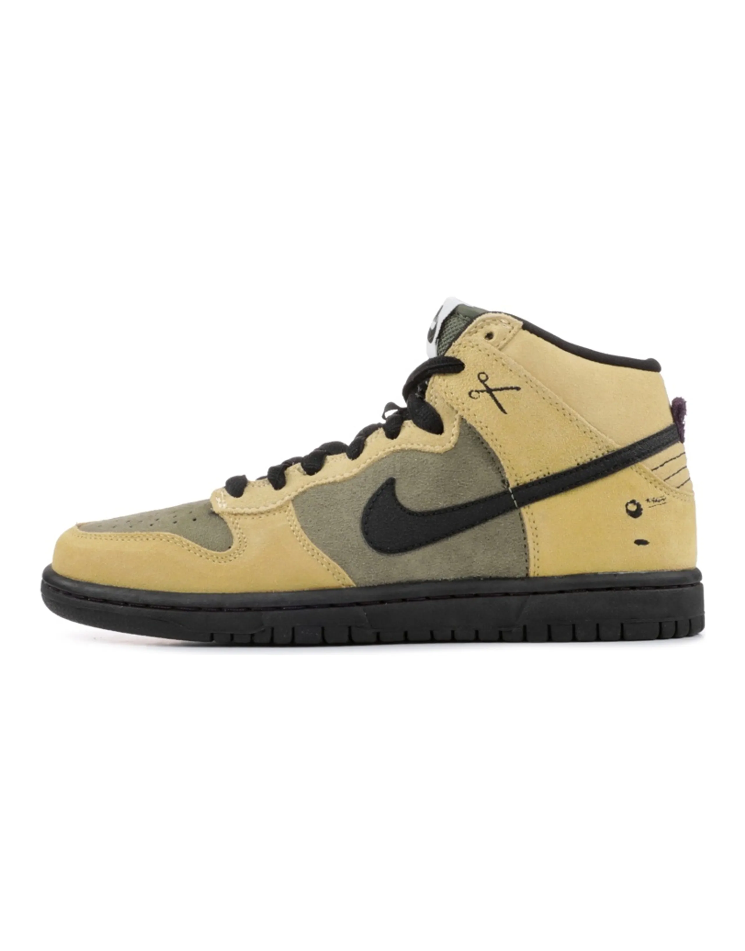 Nike Sb Dunk High Chrome Ball Incident