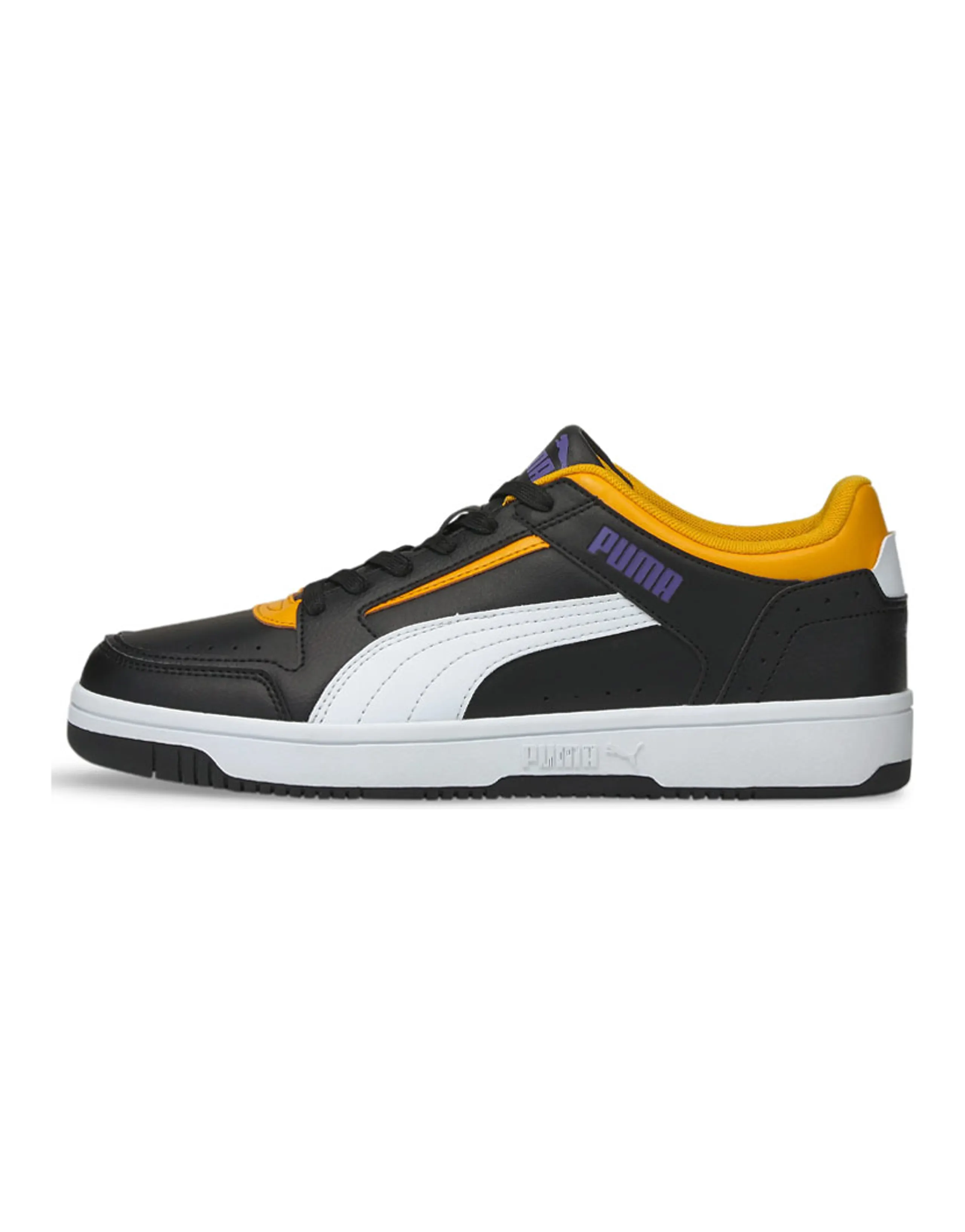 PUMA Rebound Joy 'Black Yellow. White'