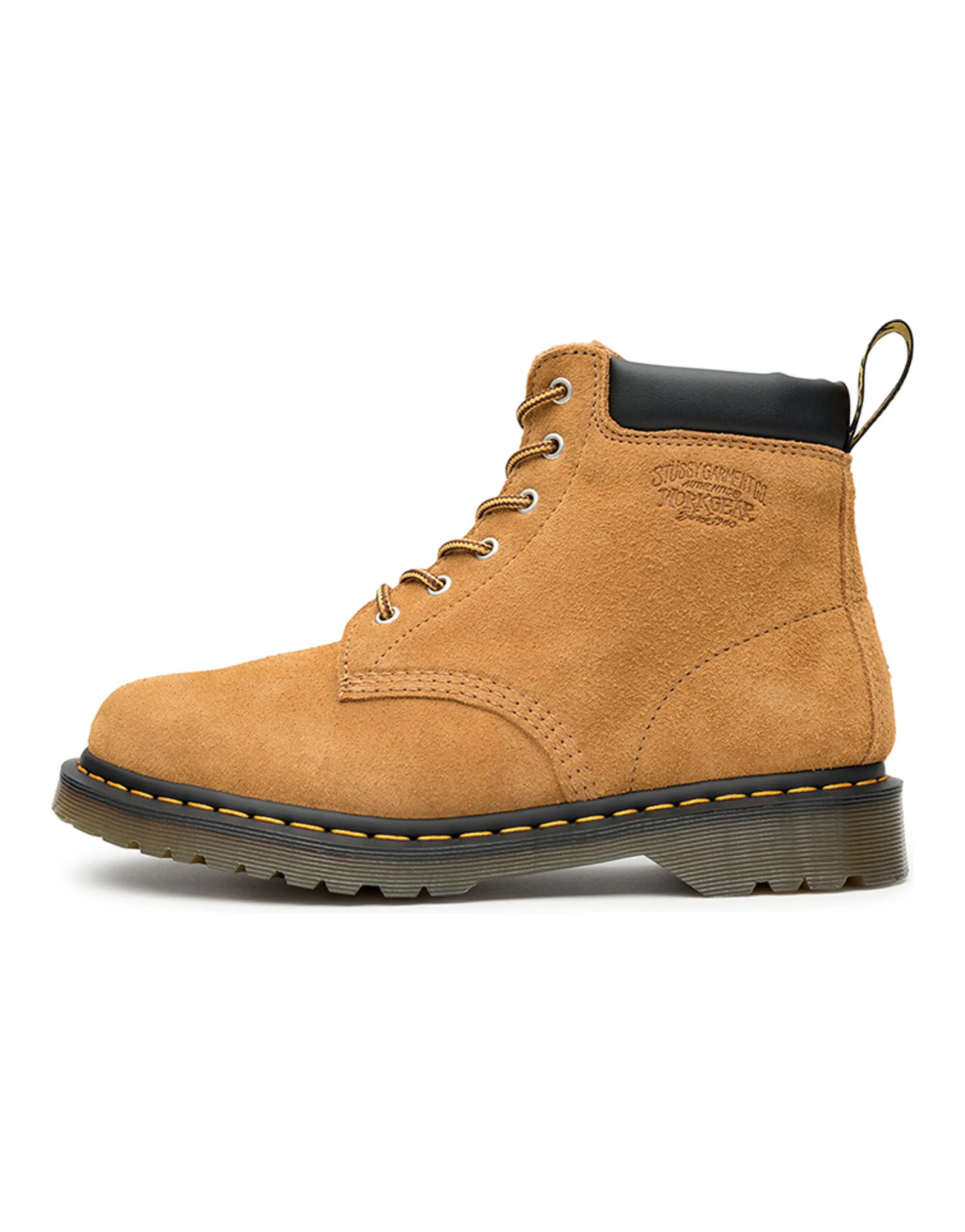 Dr.Martens Stussy X 939 Suede Ankle Boots 'Chestnut'