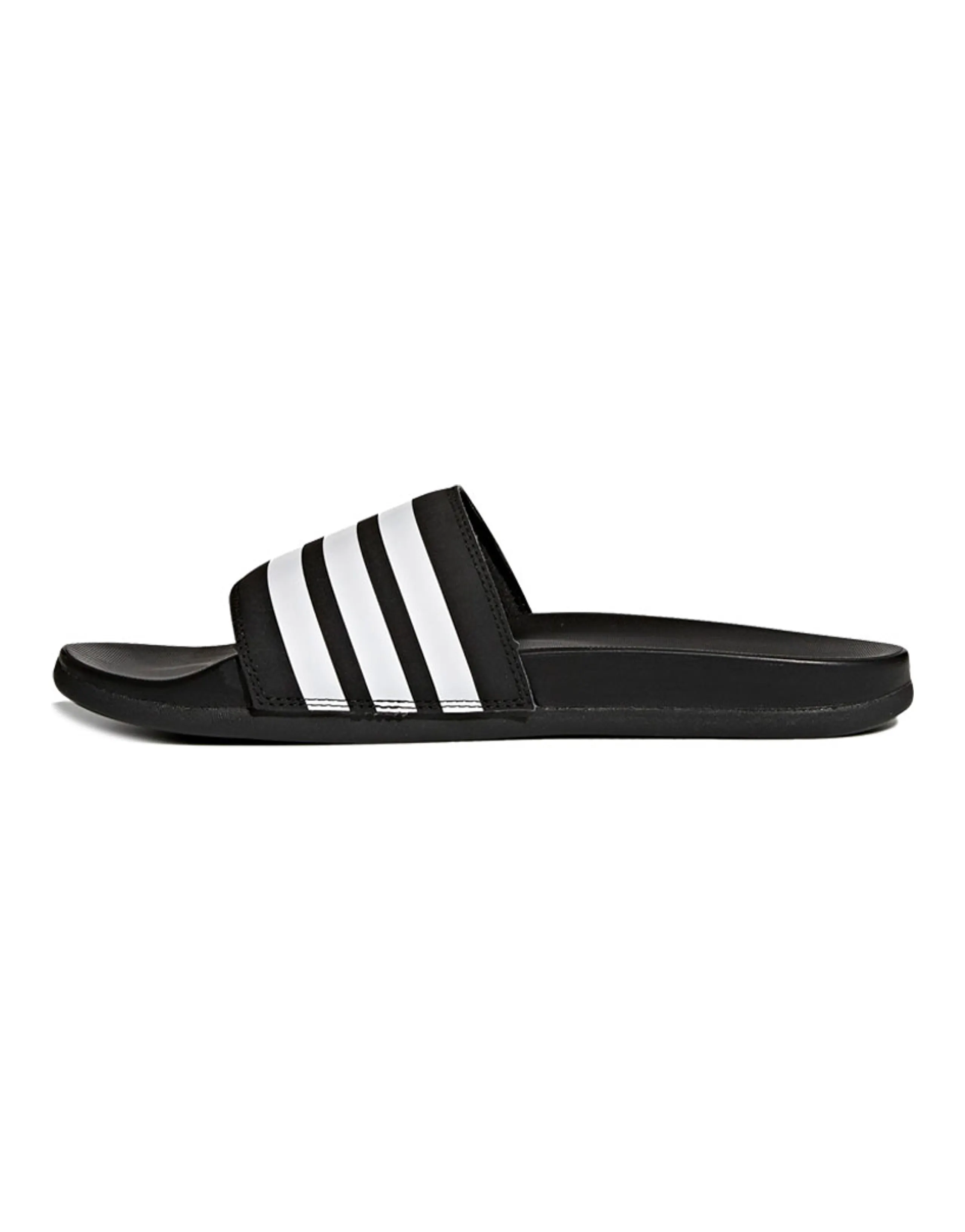 Adilette Adidas Cloudfoam Plus 'Black White'