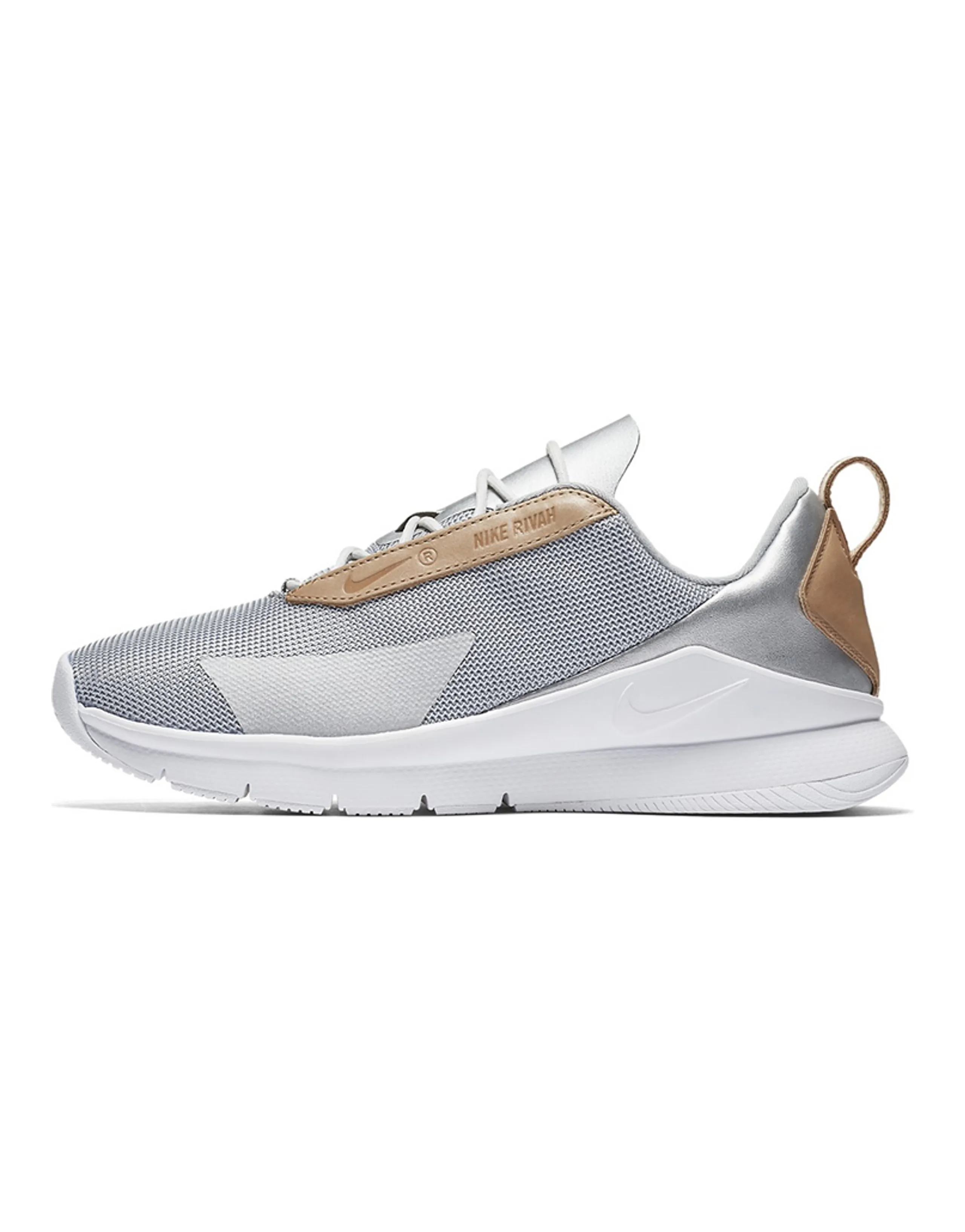 Nike Rivah Se Premium 'Metallic Silver White' Women's