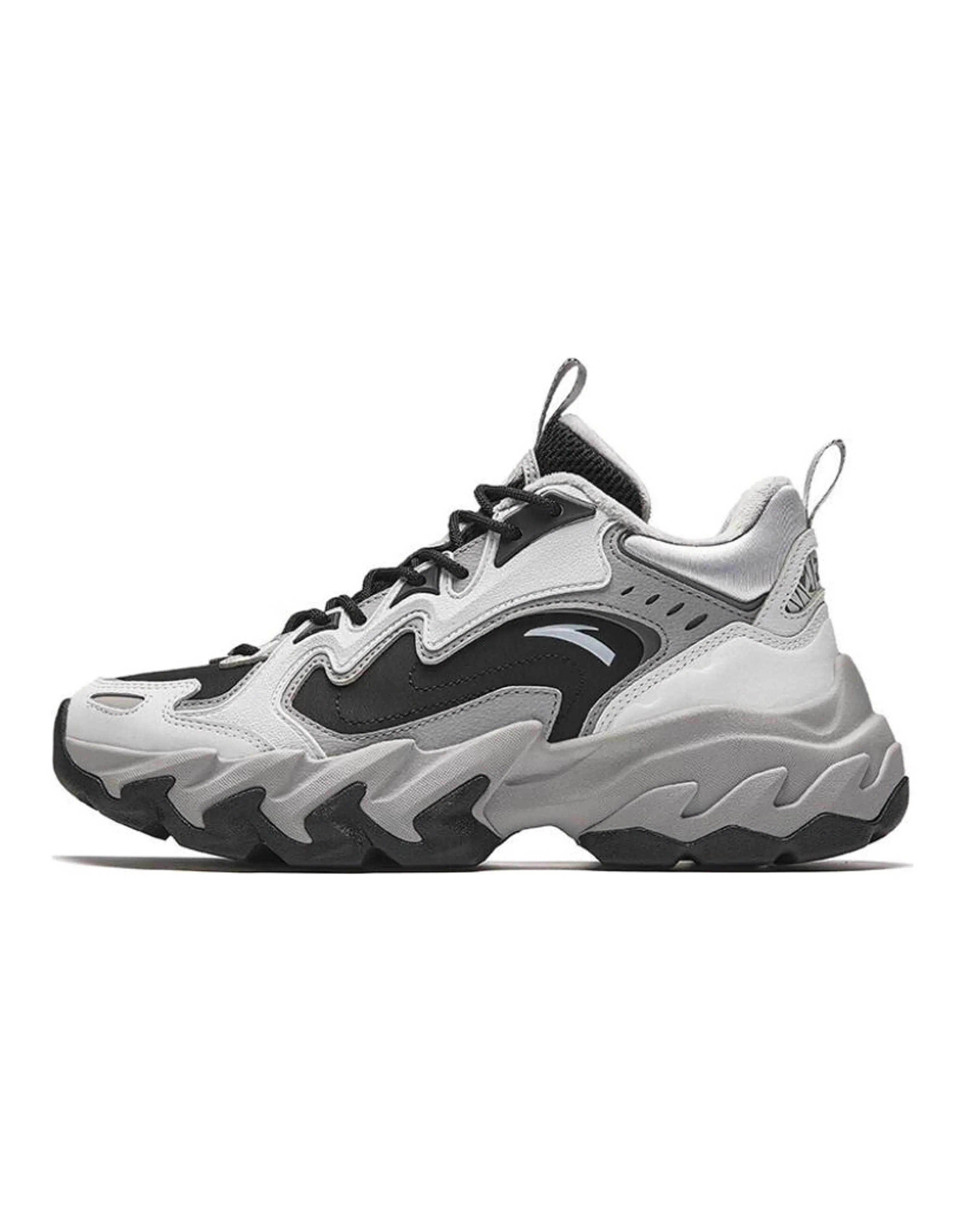 ANTA Slate Casual Shoes Women's Mid-Top Gray Black