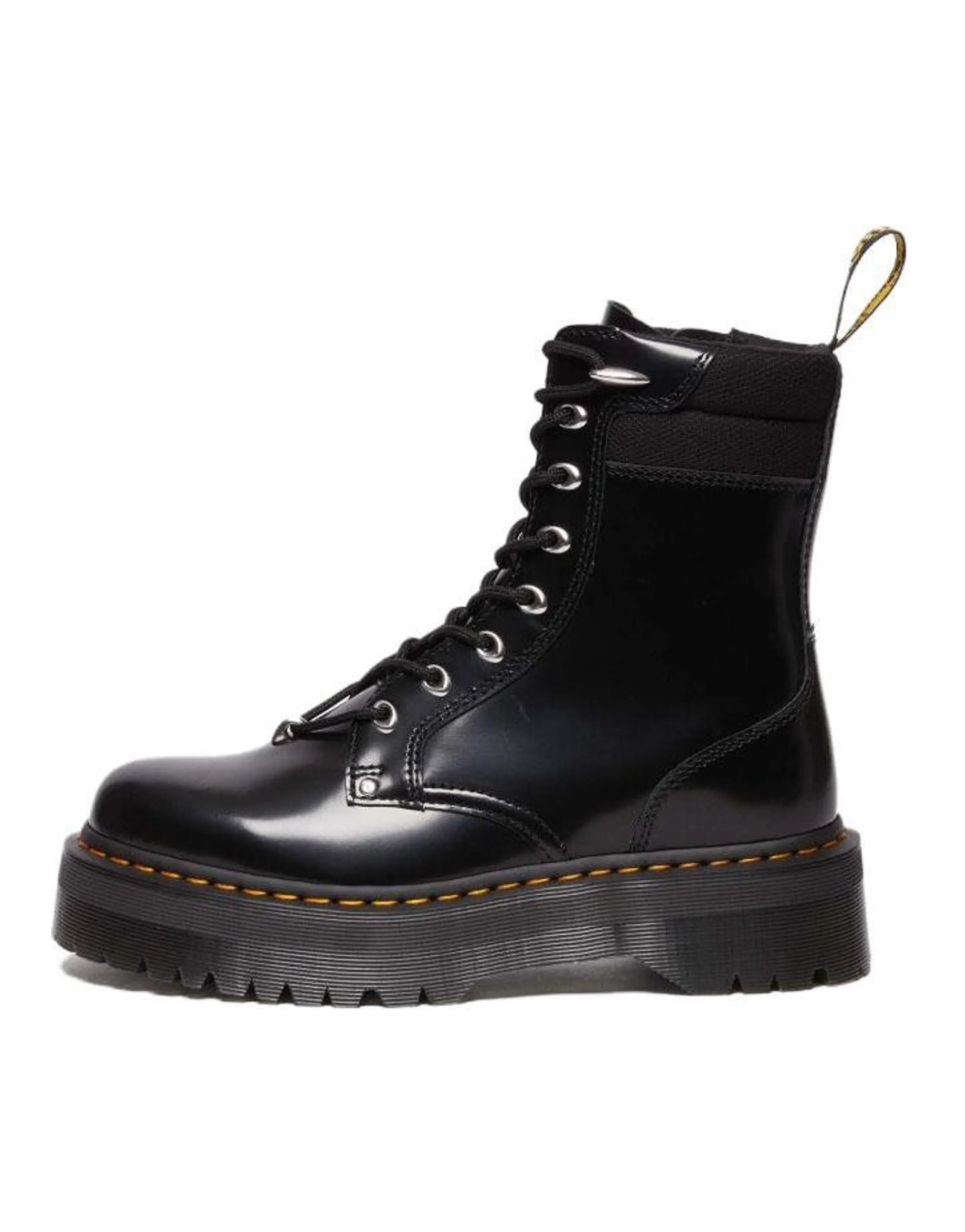 Dr.Martens Jadon Ii Boot Hardware Buttero Leather Platforms Boots 'Black'
