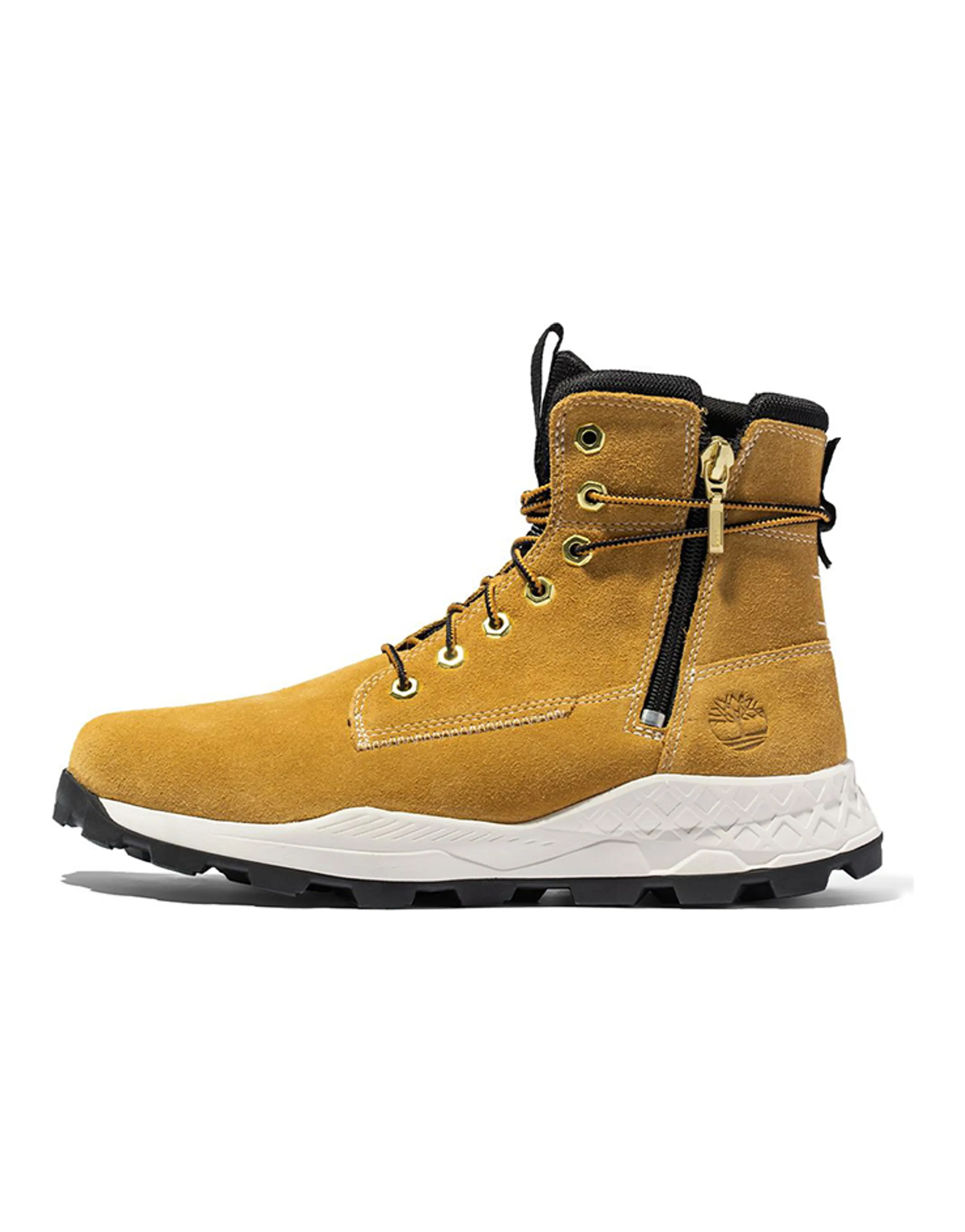 Timberland Brooklyn Side Zip Boot 'Wheat Nubuck With Camo'