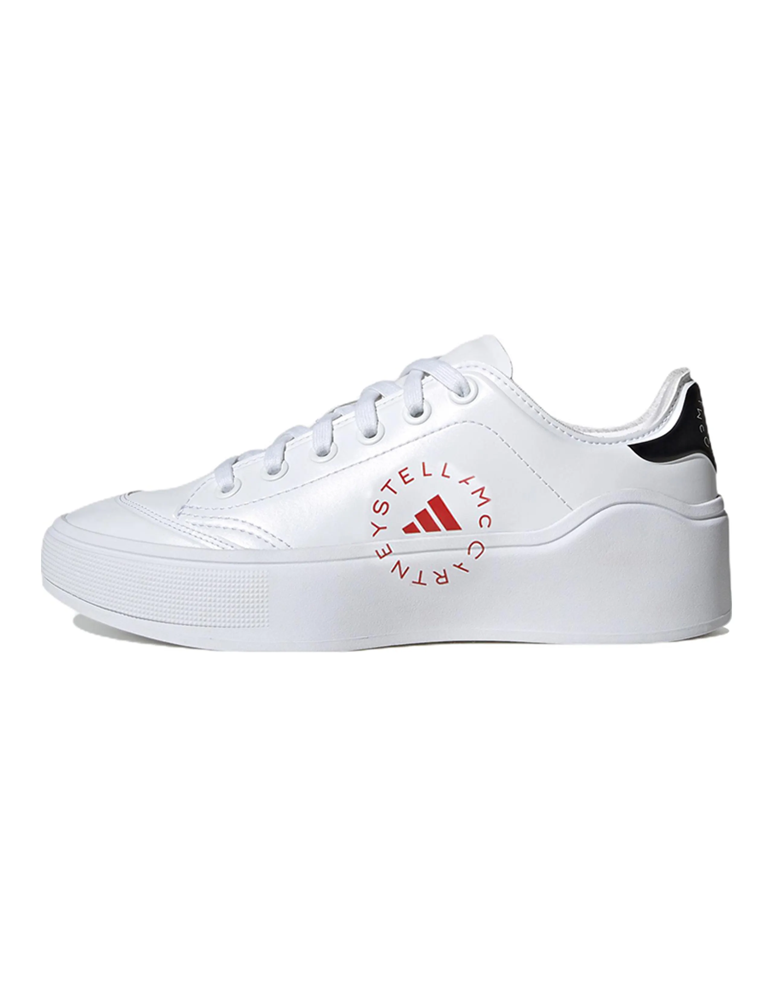 Adidas Stella McCartney X Court 'White Active Red'