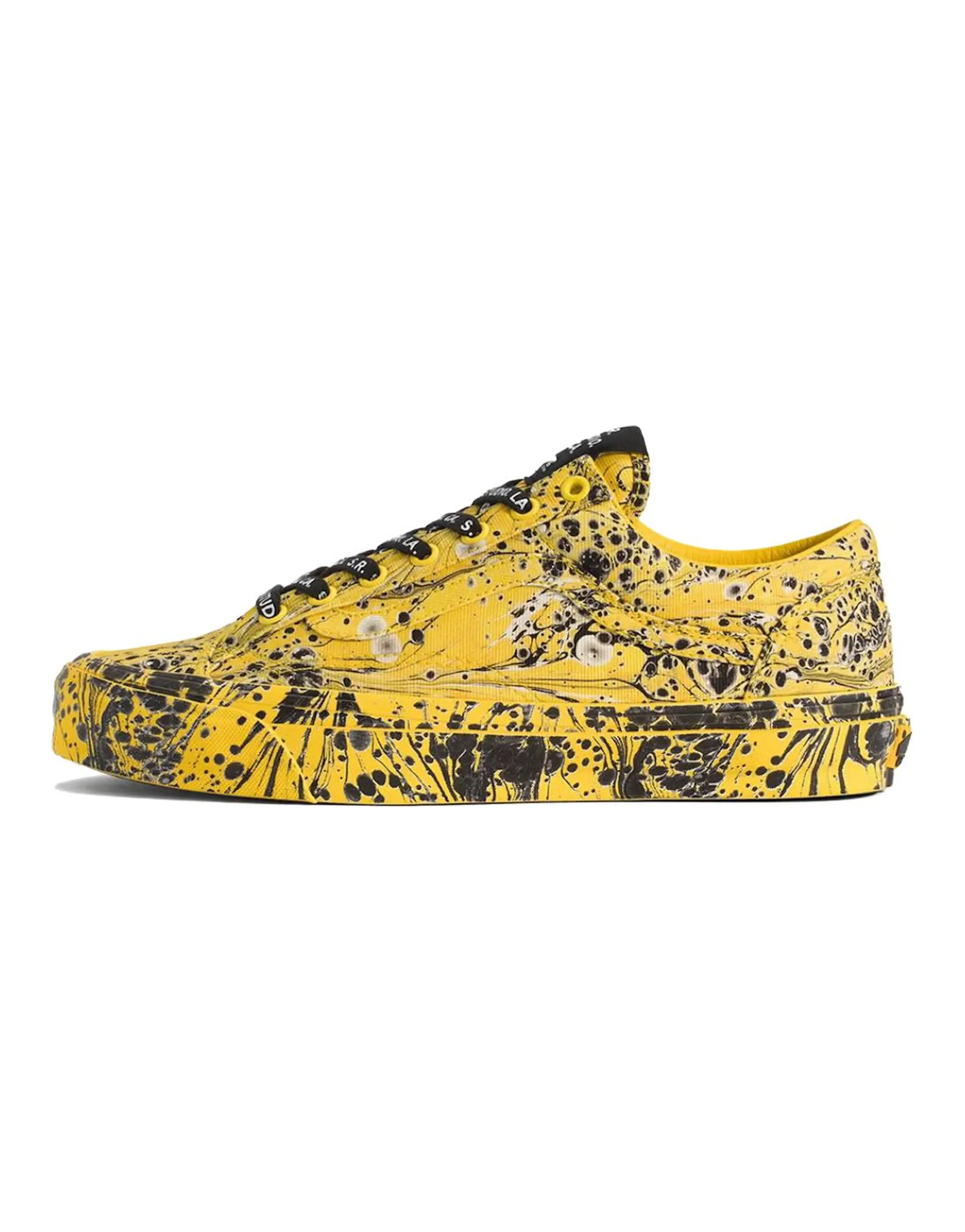 SR Studio LA. CA. x Vans OTW Old Skool 36 Classic Sneakers Unisex Yellow