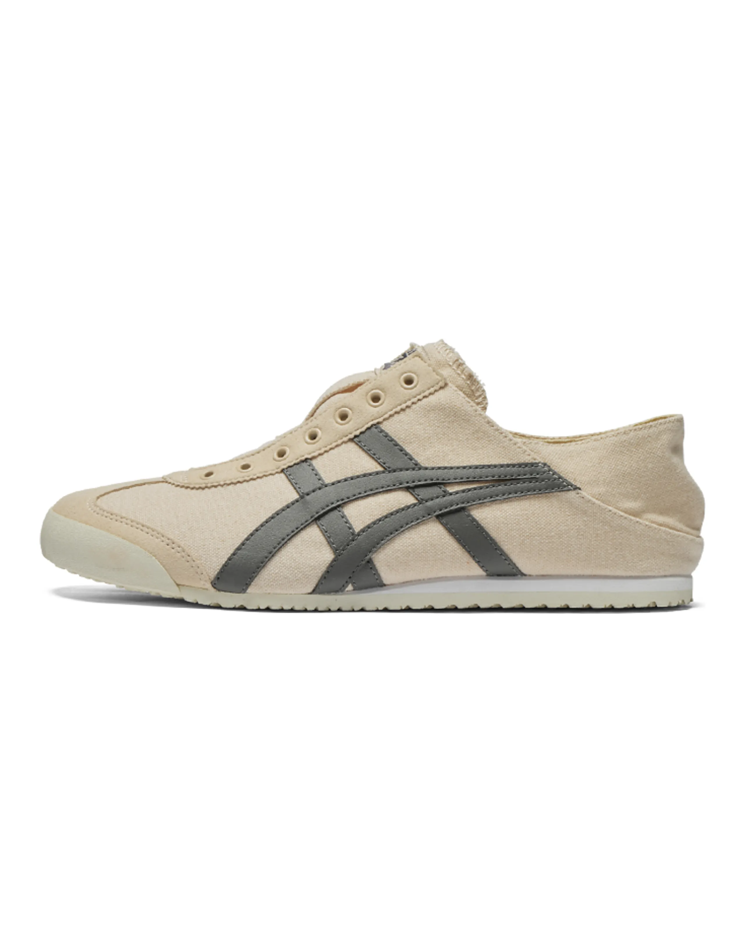 Onitsuka Tiger MEXICO 66 PARATY Comfortable Versatile Slip-On Lifestyle Casual Shoes Unisex Light Camel